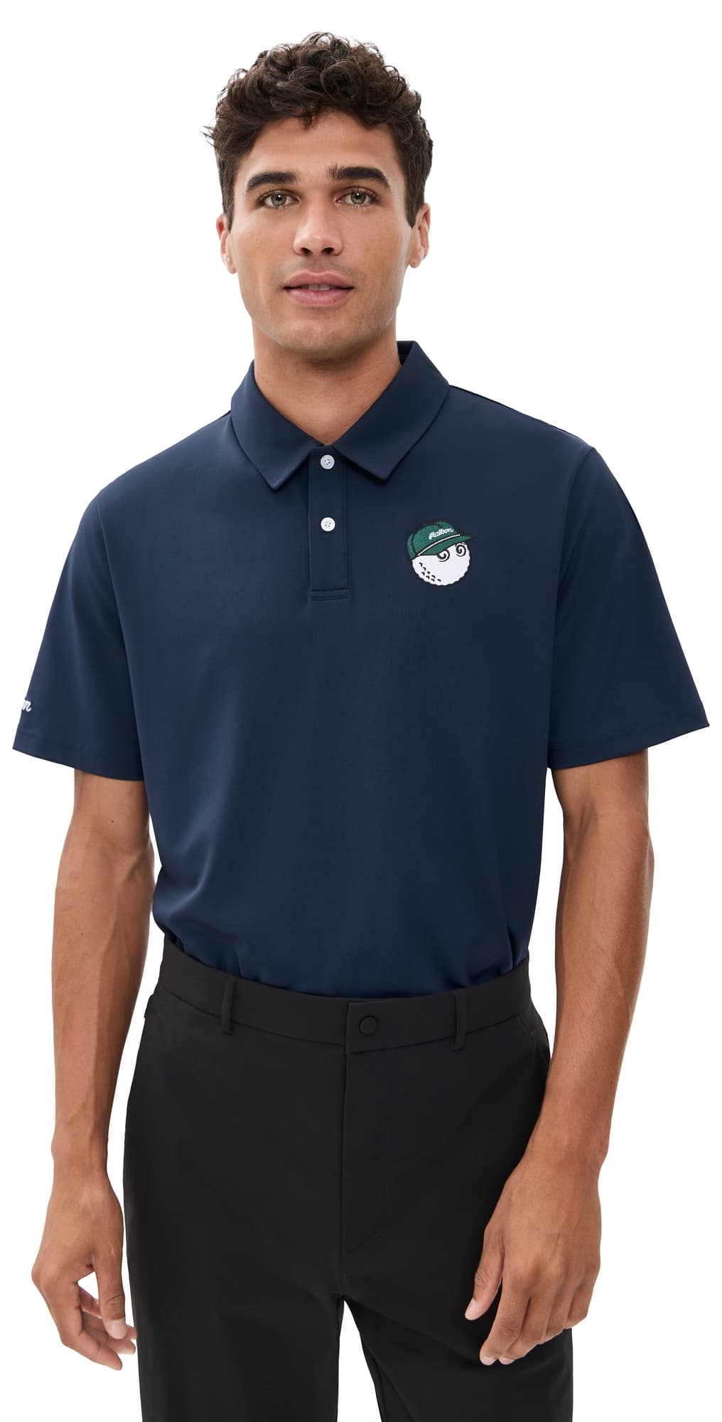 Malbon Fairway Baldwin Polo Navy