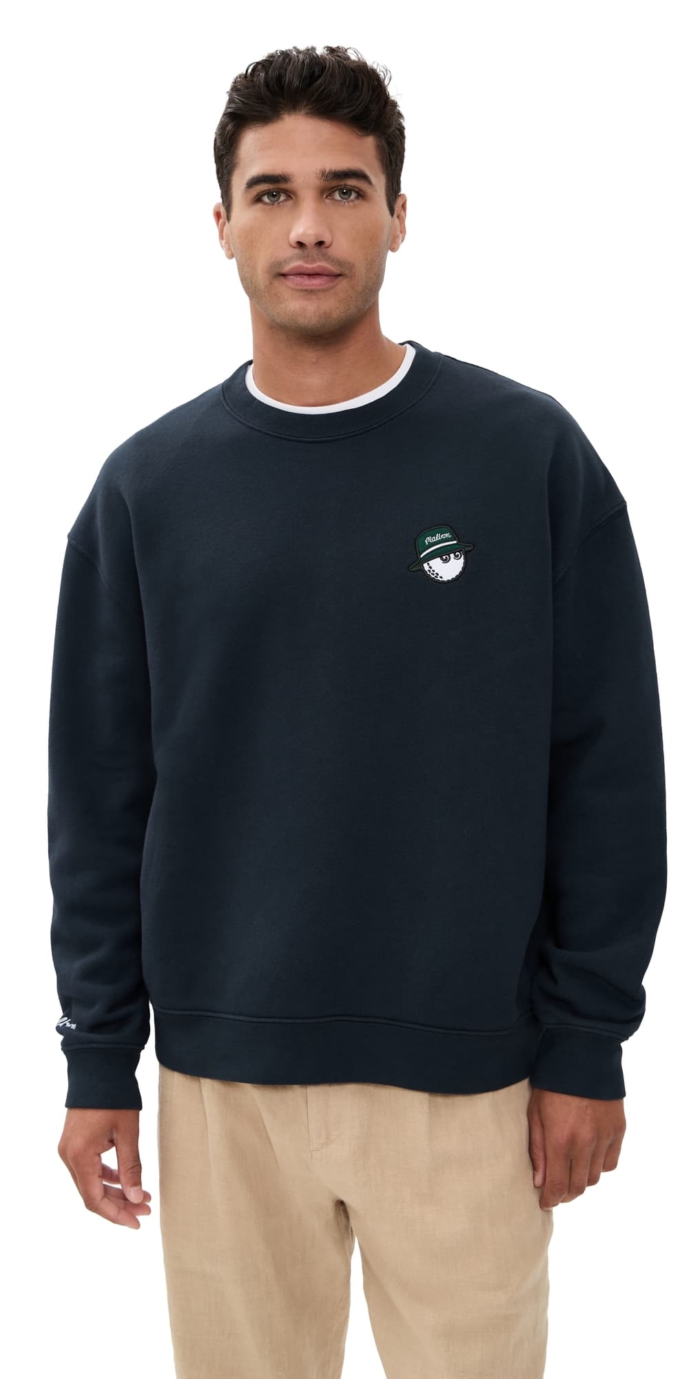 Malbon Range Cooper Sweatshirt Navy