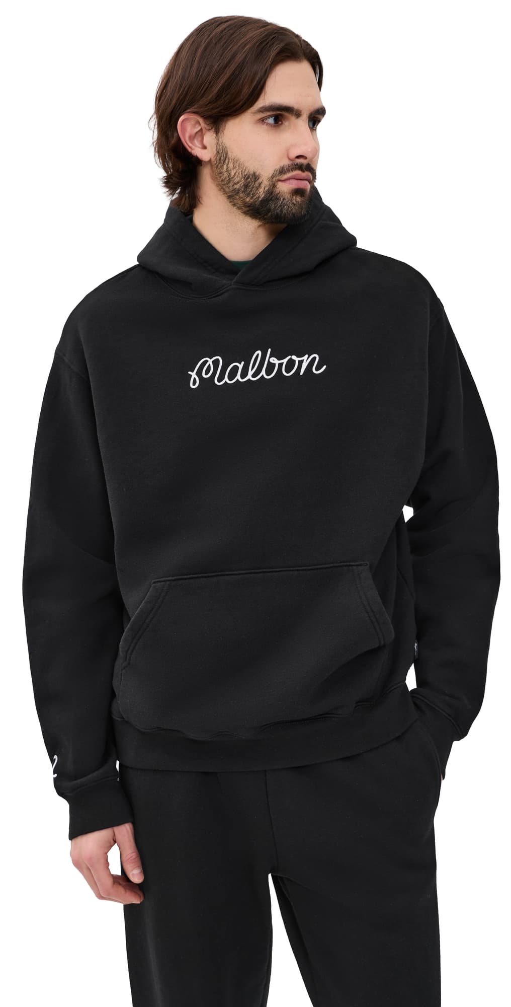 Malbon Fesque Hoodie Black