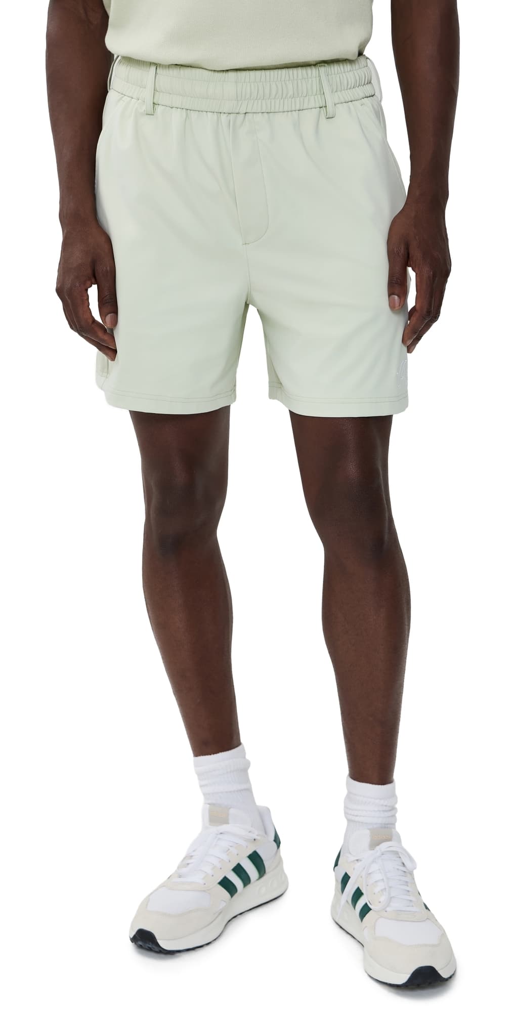 Malbon Scooter Coolcore Shorts Green Tint