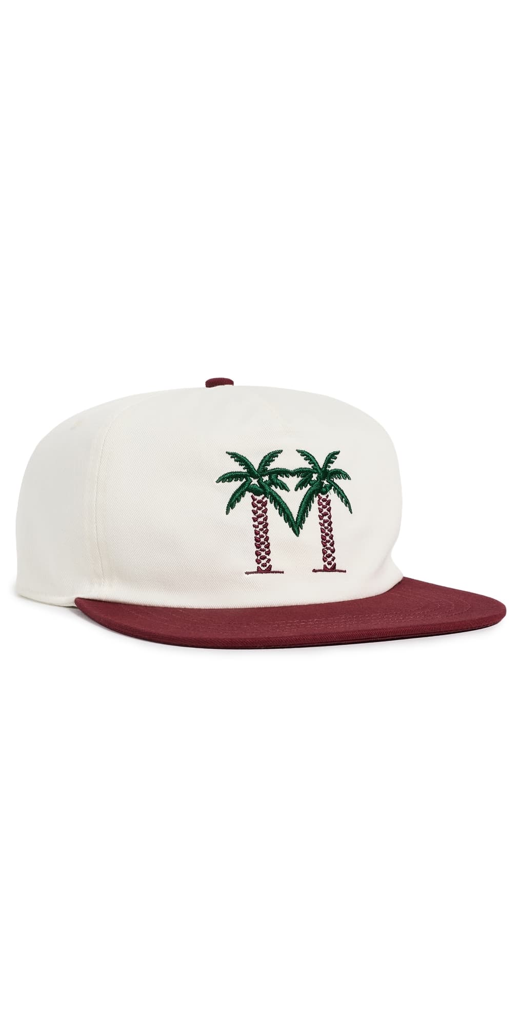Malbon Palma Drive Snapback Hat Whisper White