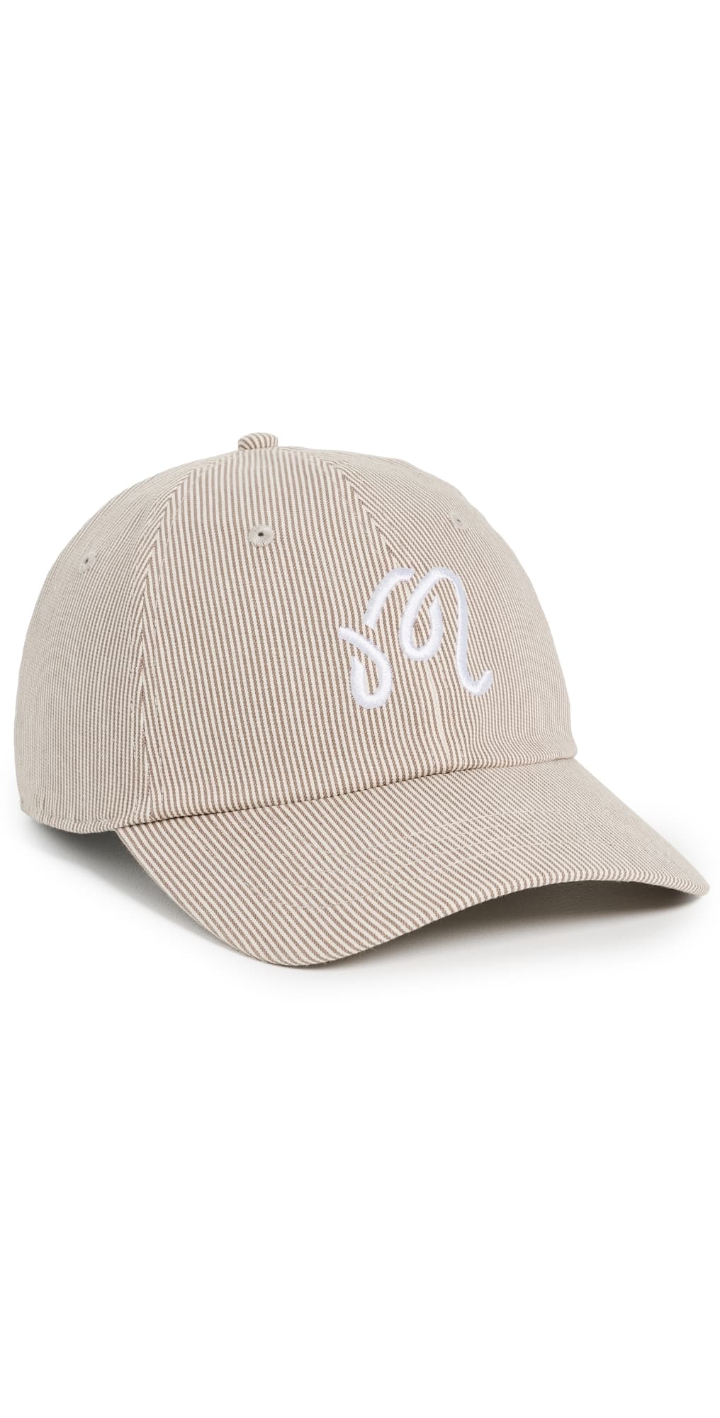 Malbon Hickory Dad Hat Hickory Brown Stripe