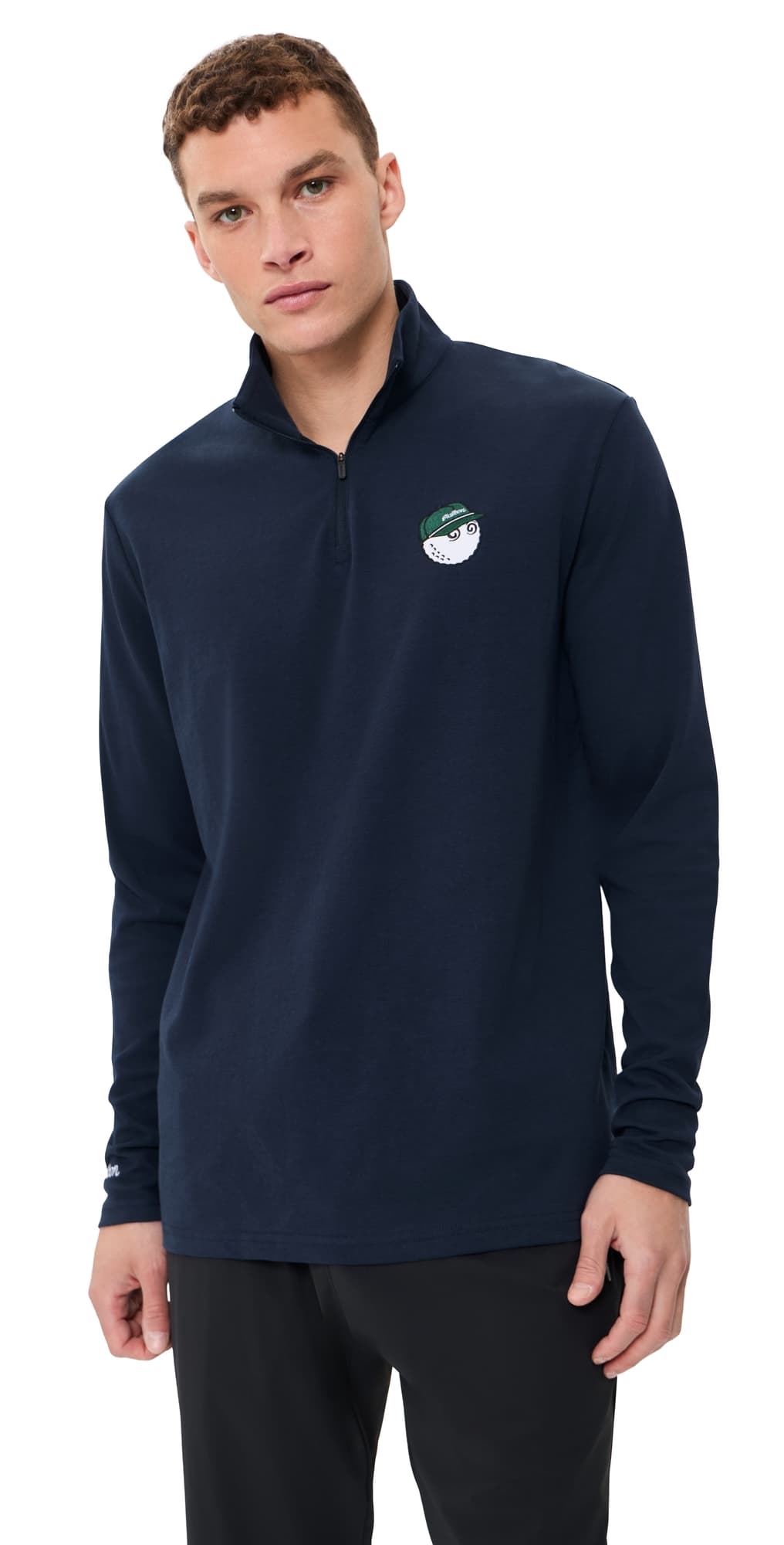 Malbon Flyer Mid Layer Jacket Navy