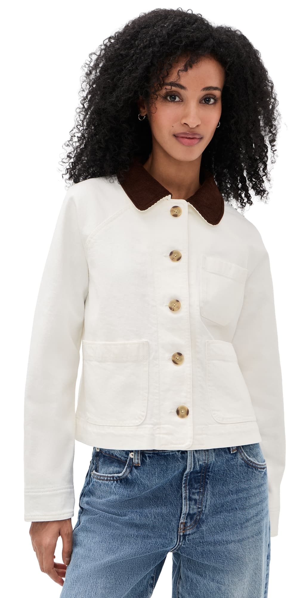 Marea Lee Barn Jacket White