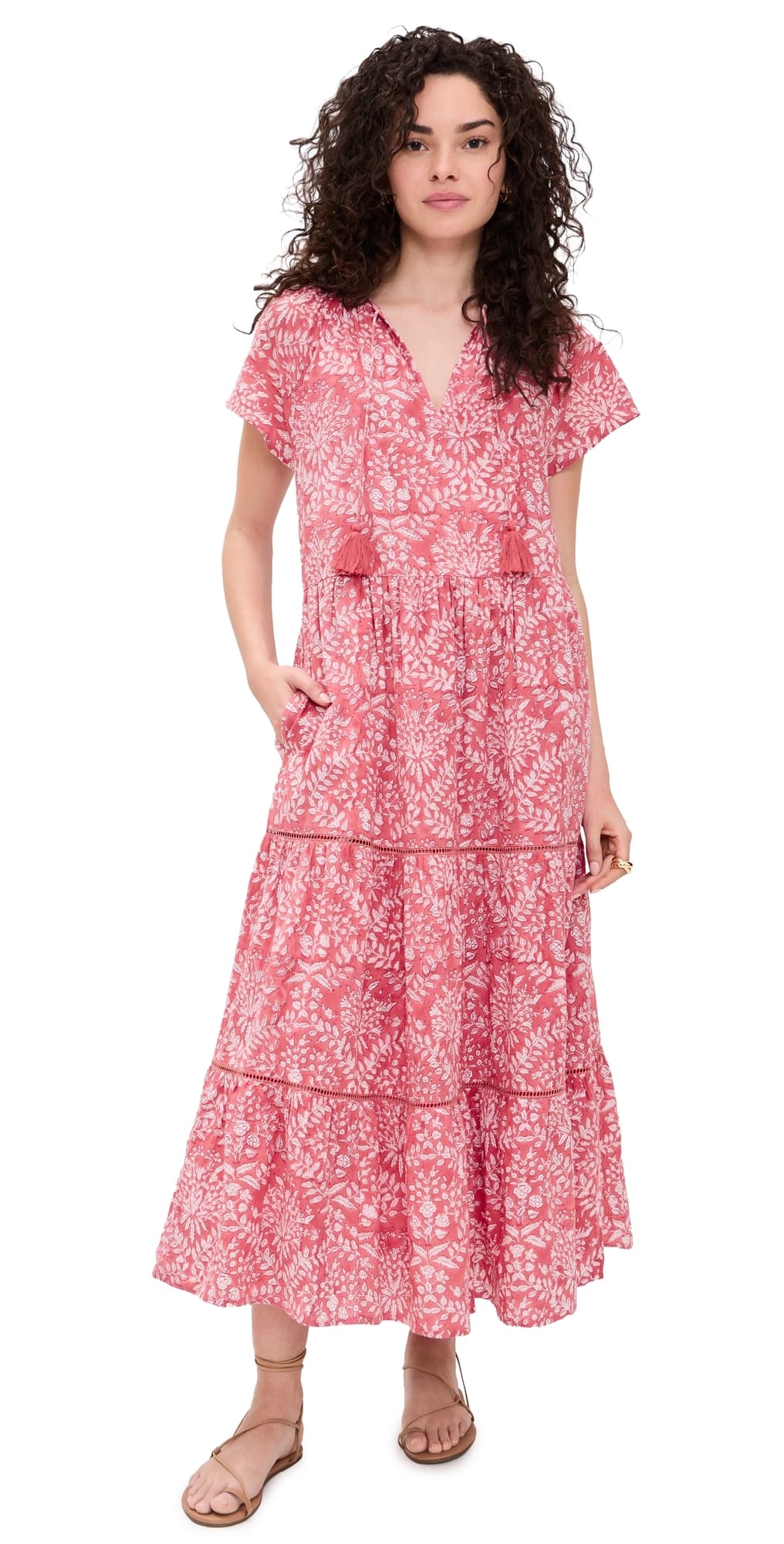Marea Breakers Dress Faded Rose