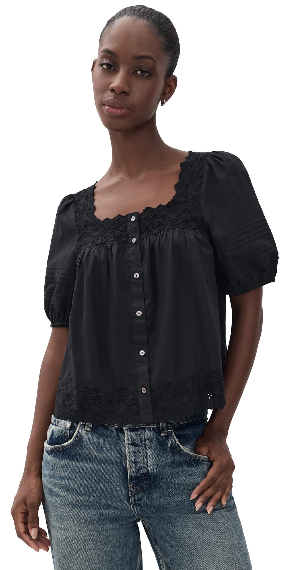 Marea Liza Top Black
