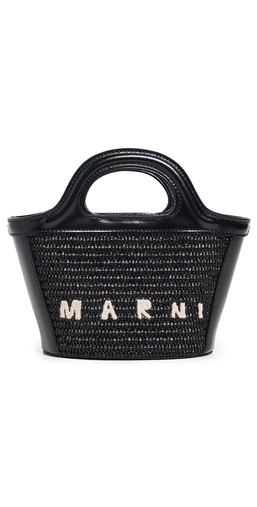 Marni Tropicalia Micro Tote Black · One Size