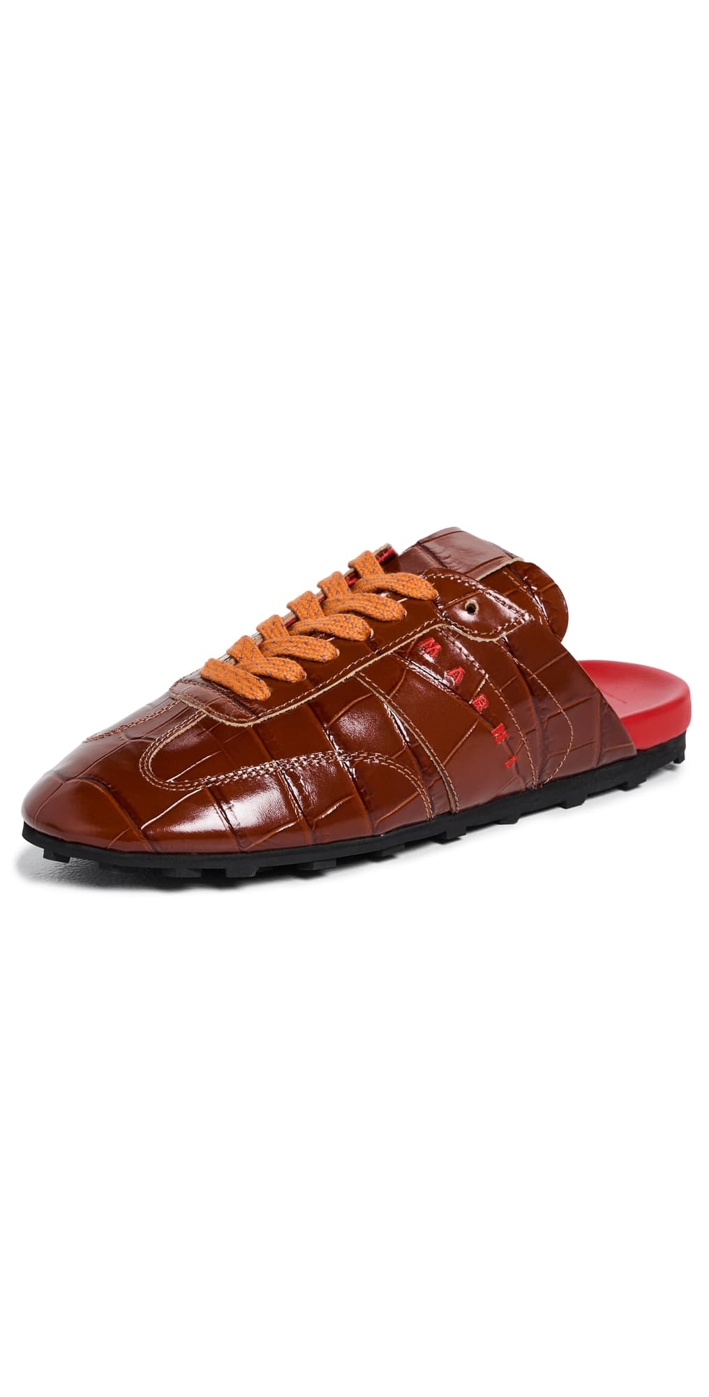 Marni Leather Sneakers Peat