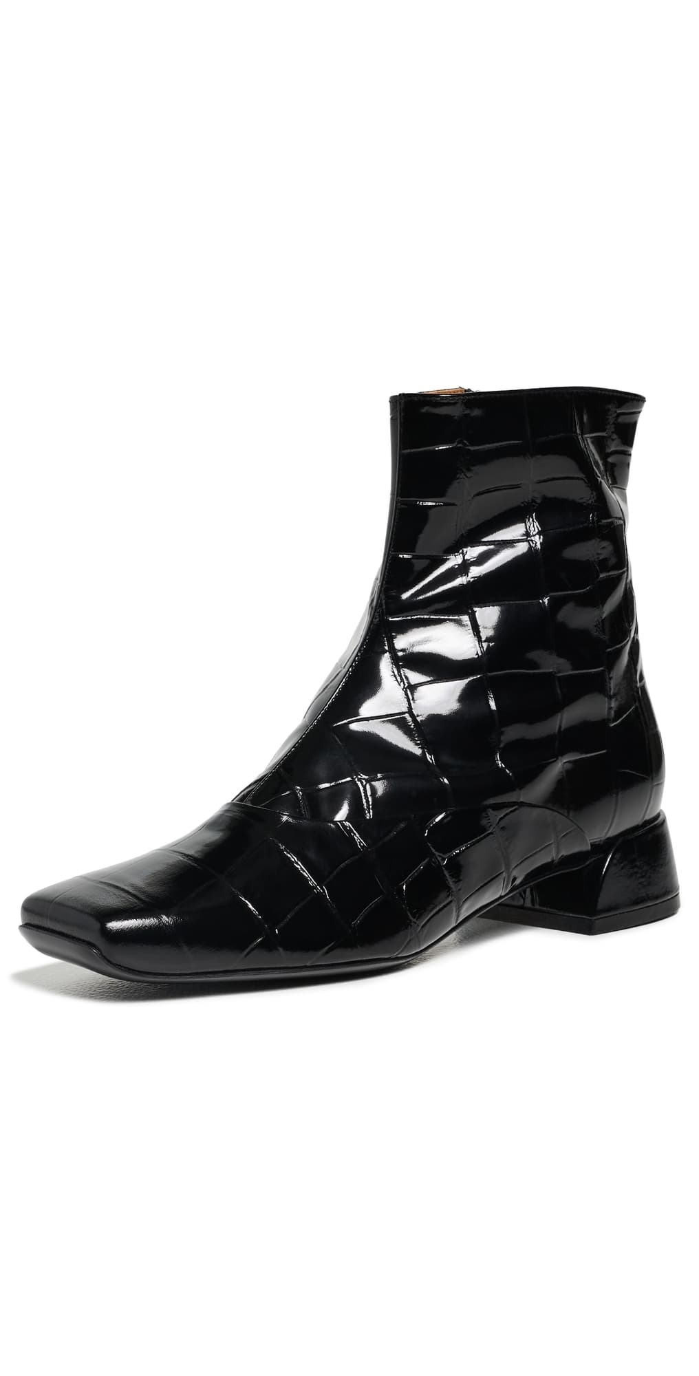 Marni Leather Boots Black