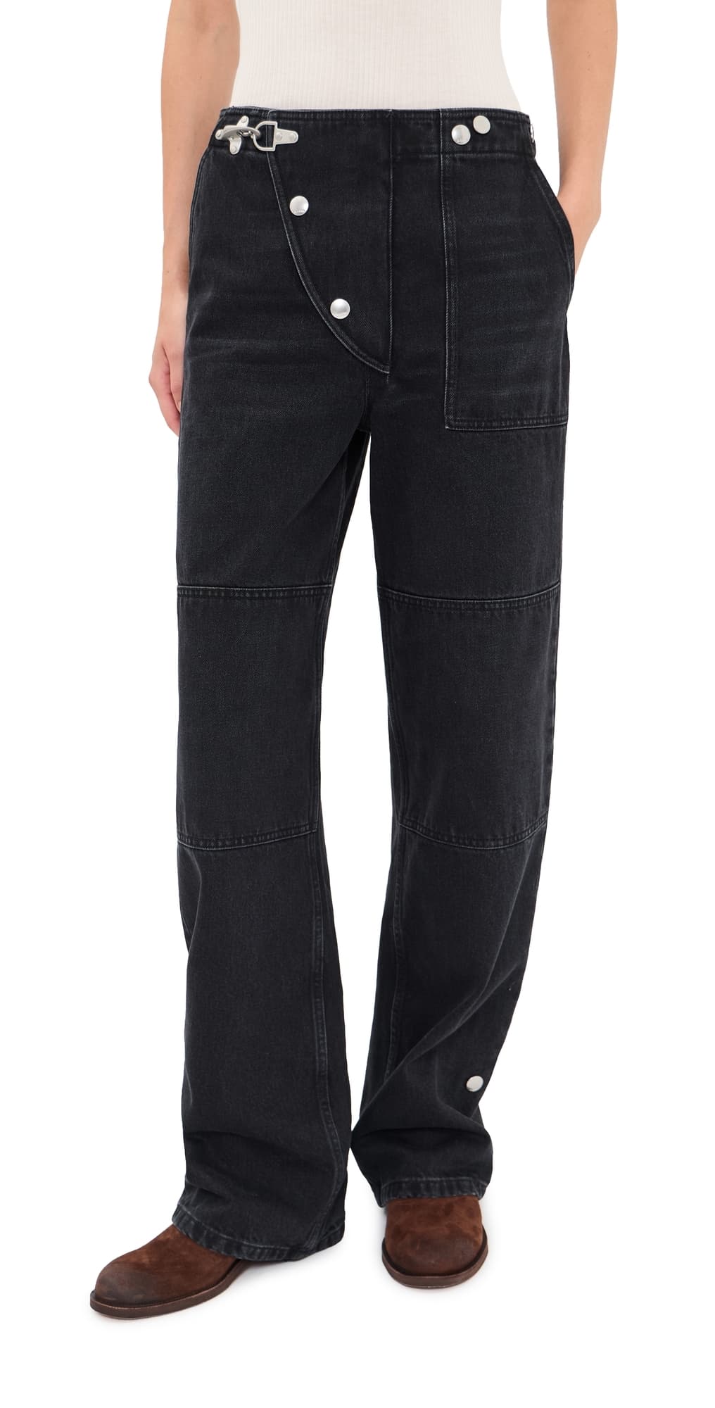 Marni Denim Trousers Black