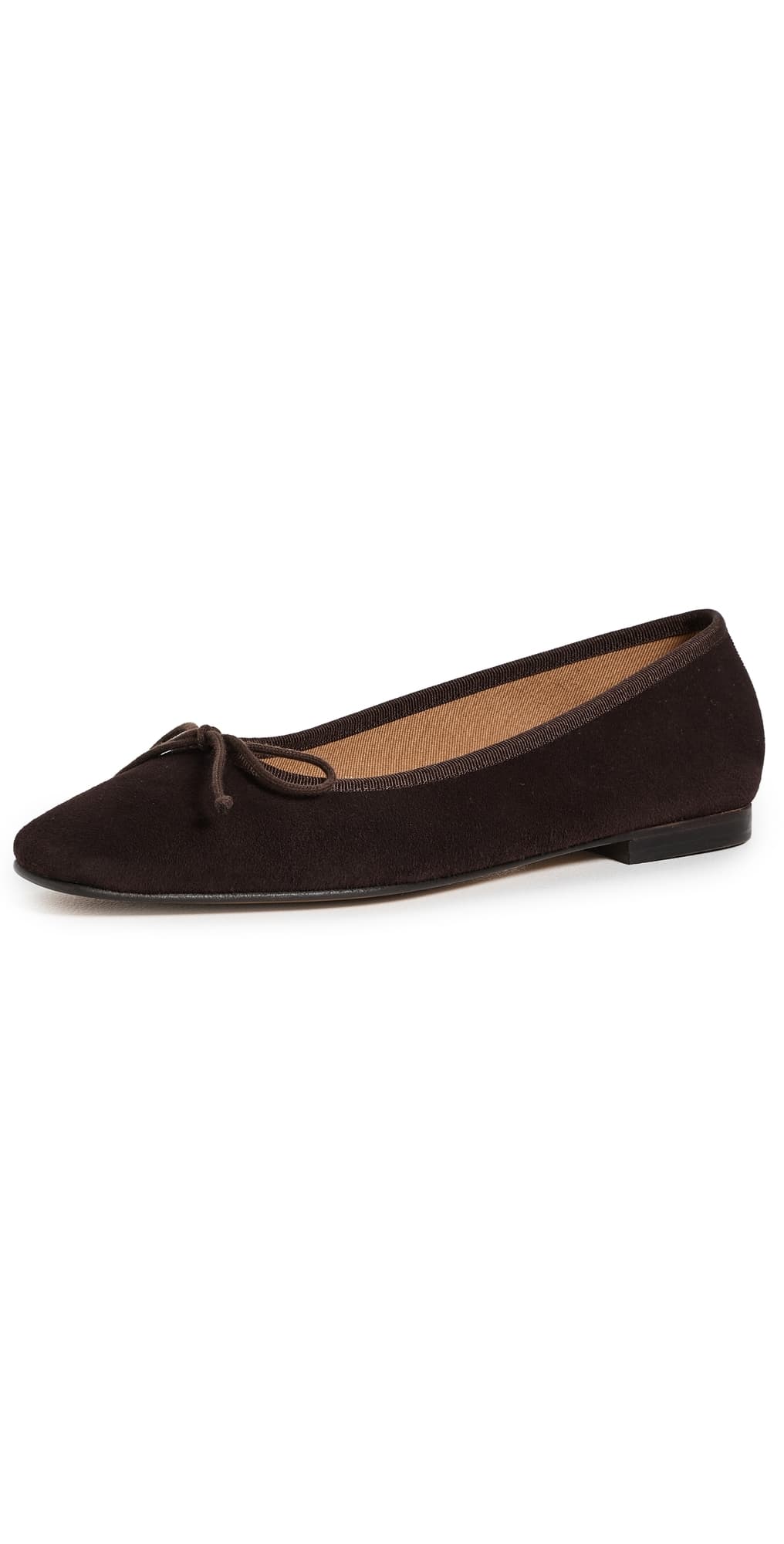 Margaux The Fonteyn Flats Espresso Suede