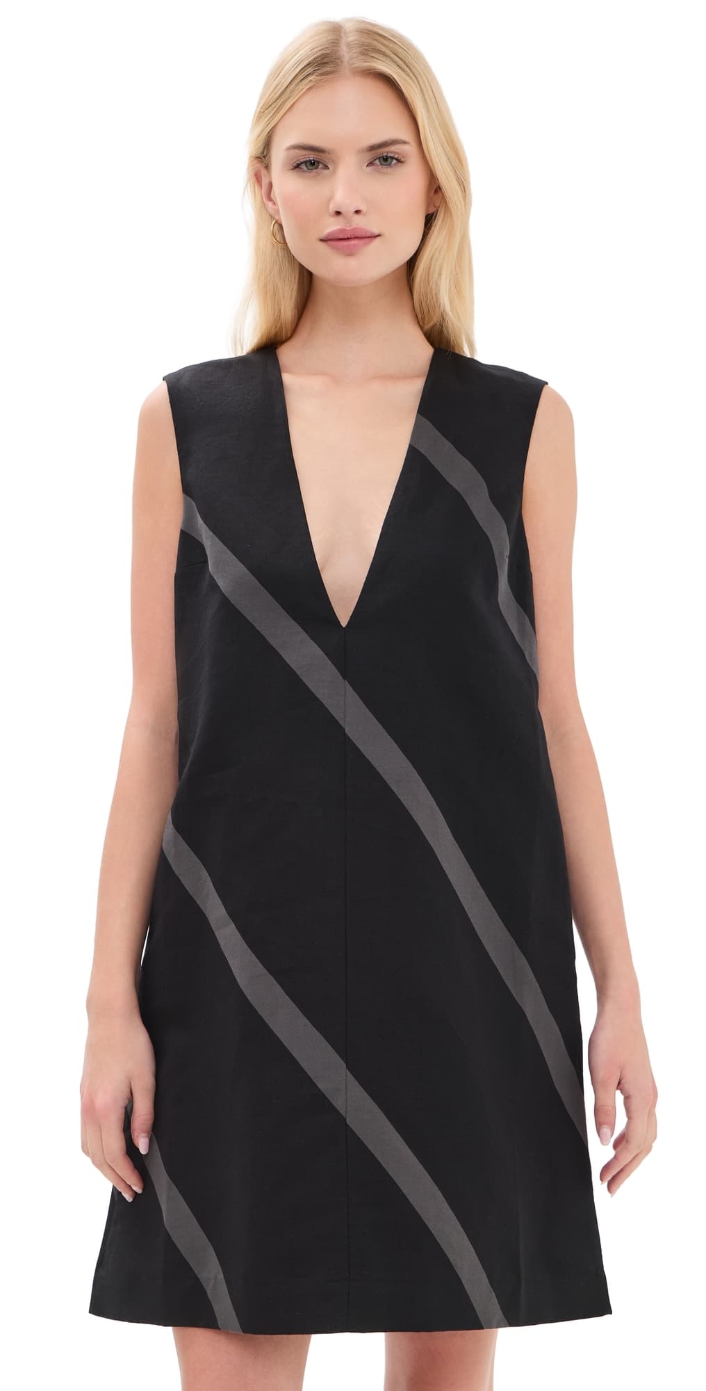 Marimekko Kiuru Basso Dress Black/Dark Grey