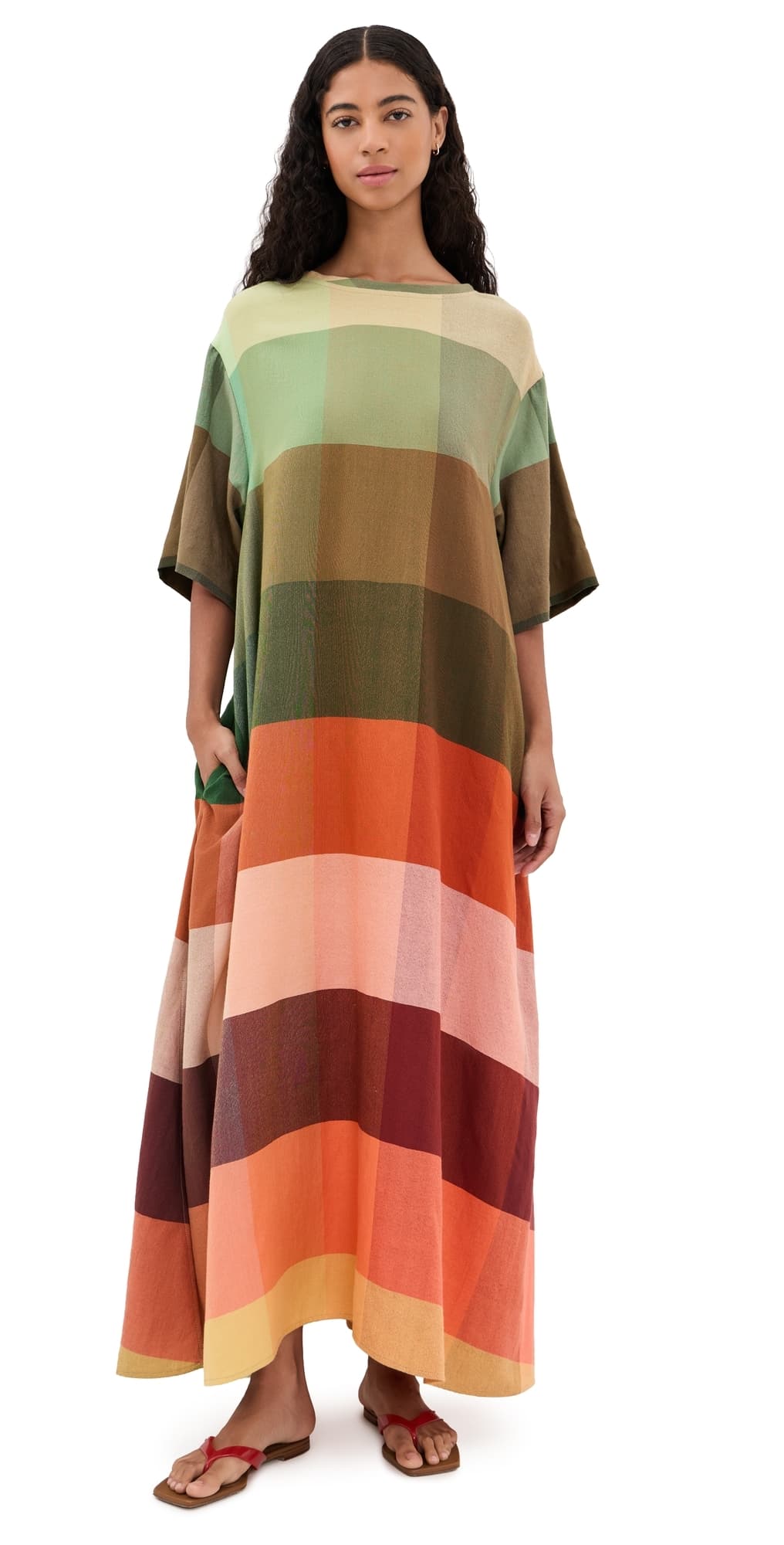 MARRAKSHI LIFE The T-Shirt Dress Plaid