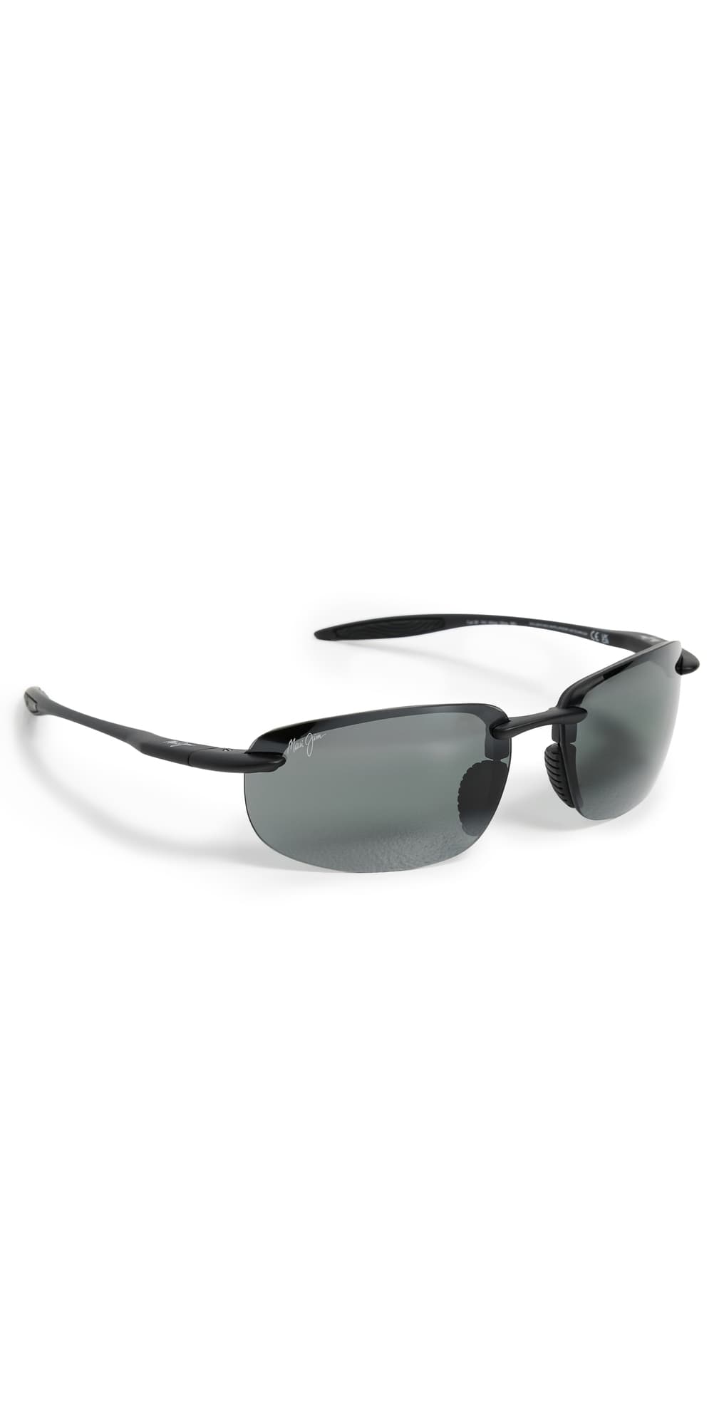 Maui Jim Ho'Okipa Ultra Sunglasses Black-Black-Grey · One Size