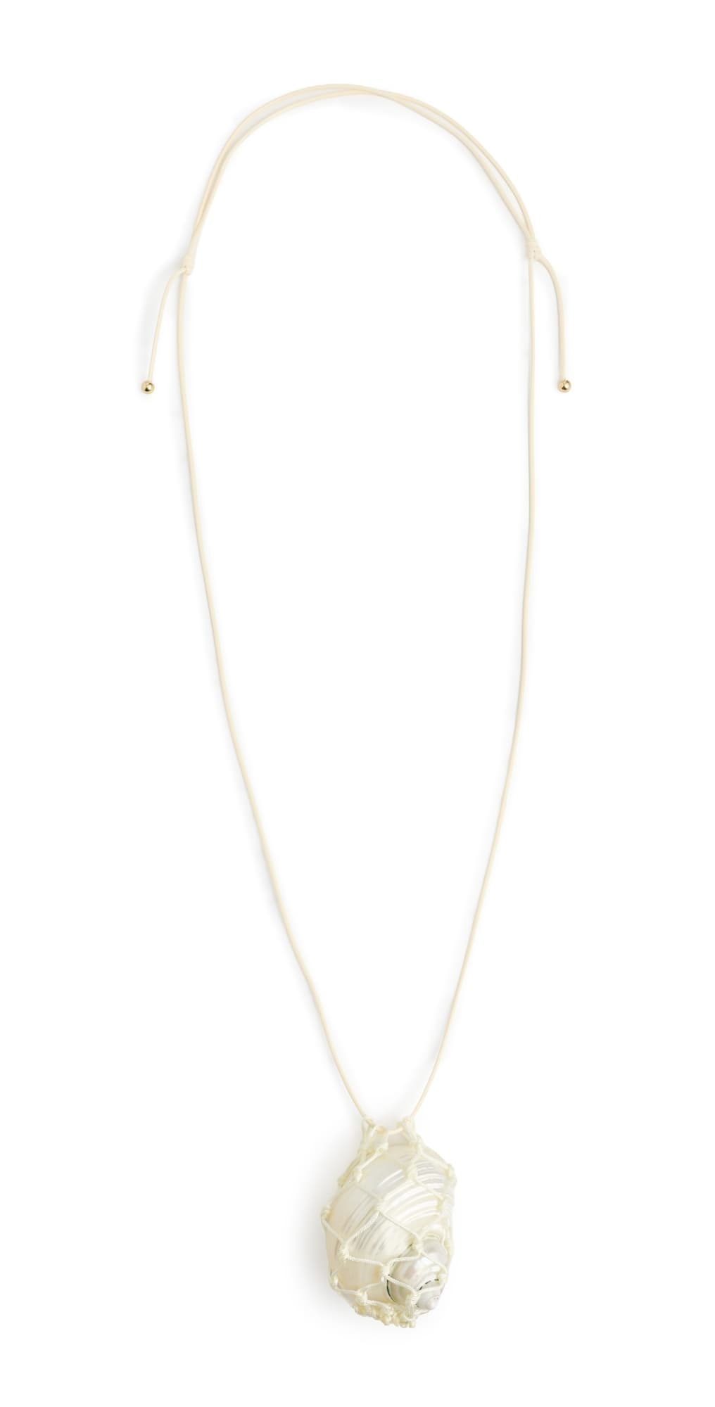 MAYAMAR Pearl Shell Pendant Necklace Pearl