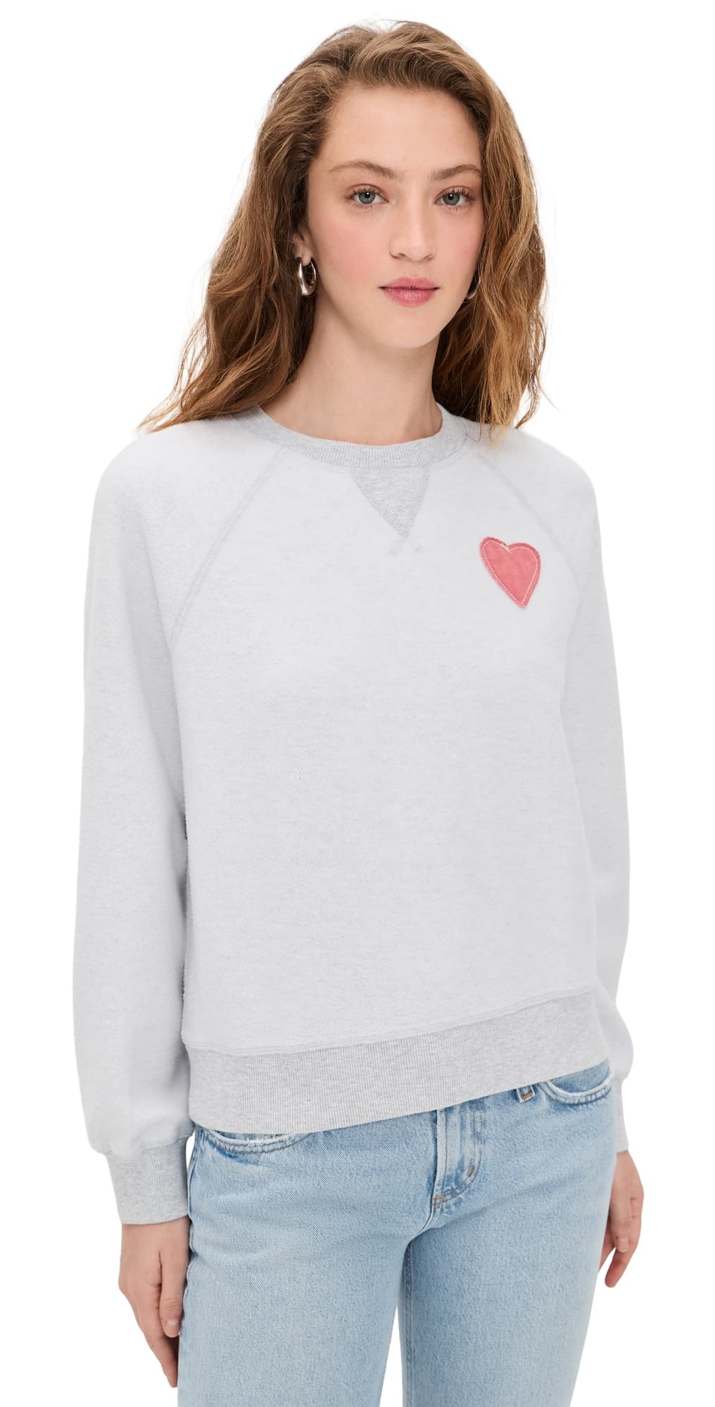Marine Layer Cloud 9 Fleece Reversible Sweatshirt Heather Grey
