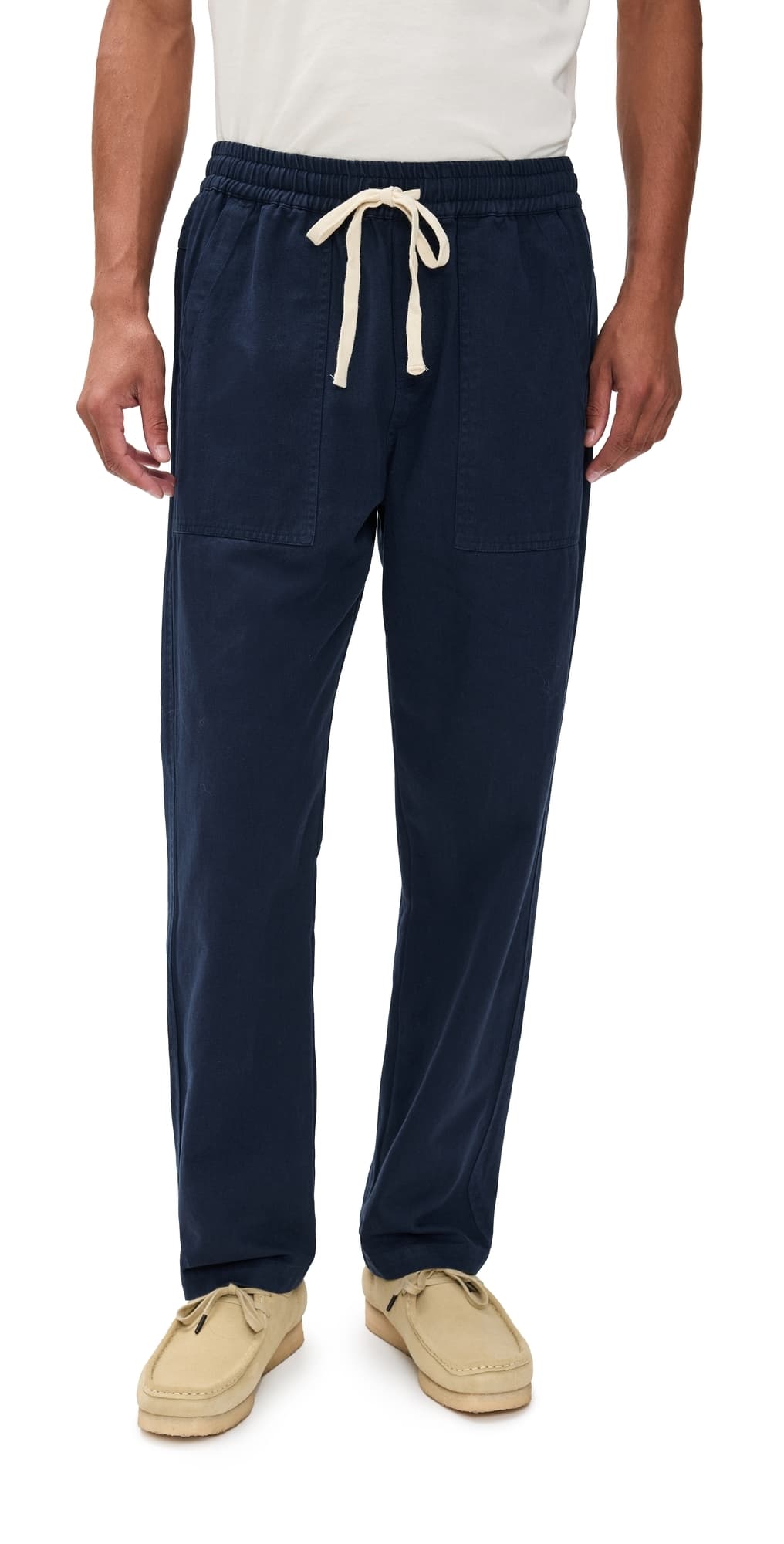 McTavish Twill Pull On Pants Dark Blue