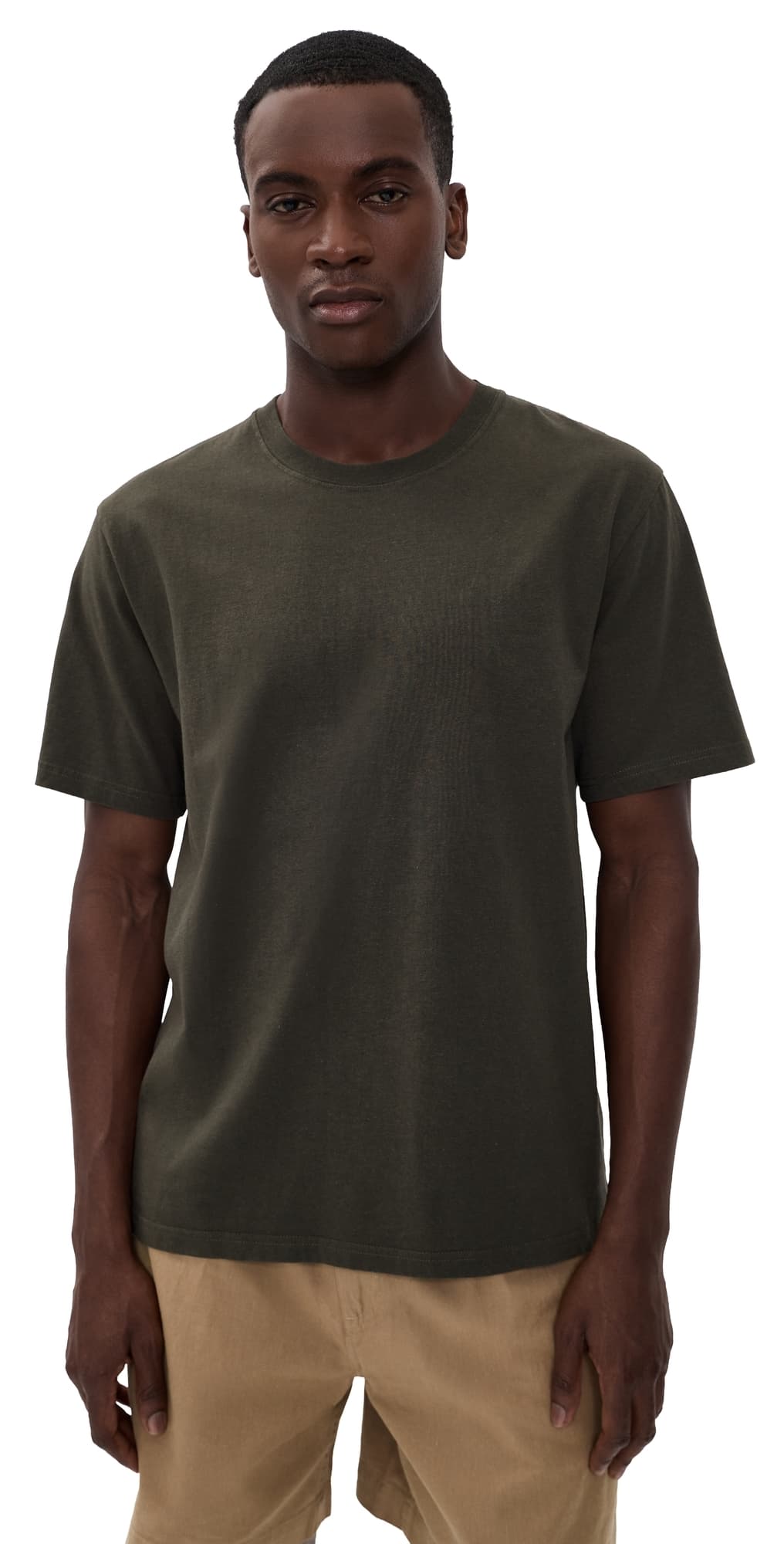 McTavish Hemp Tee Dark Green