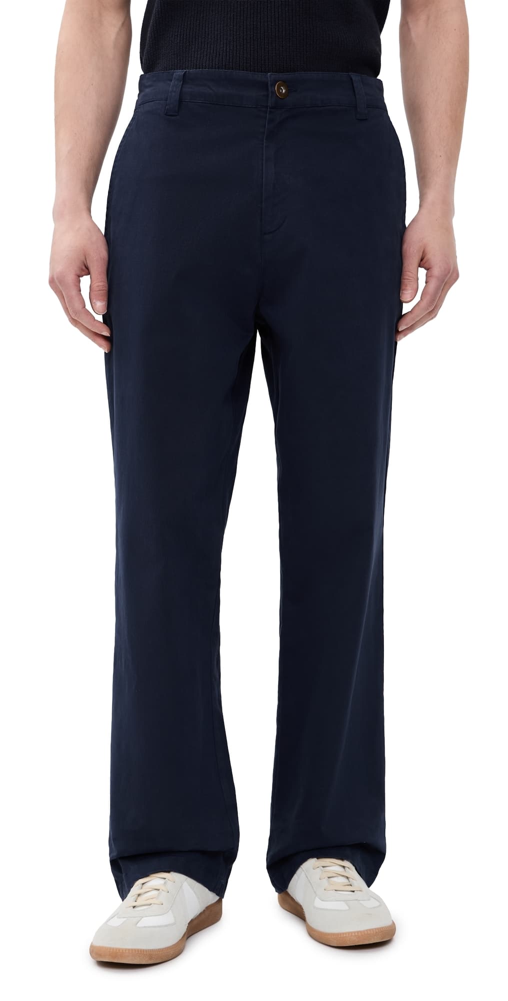McTavish Stretch Chinos Dark Blue