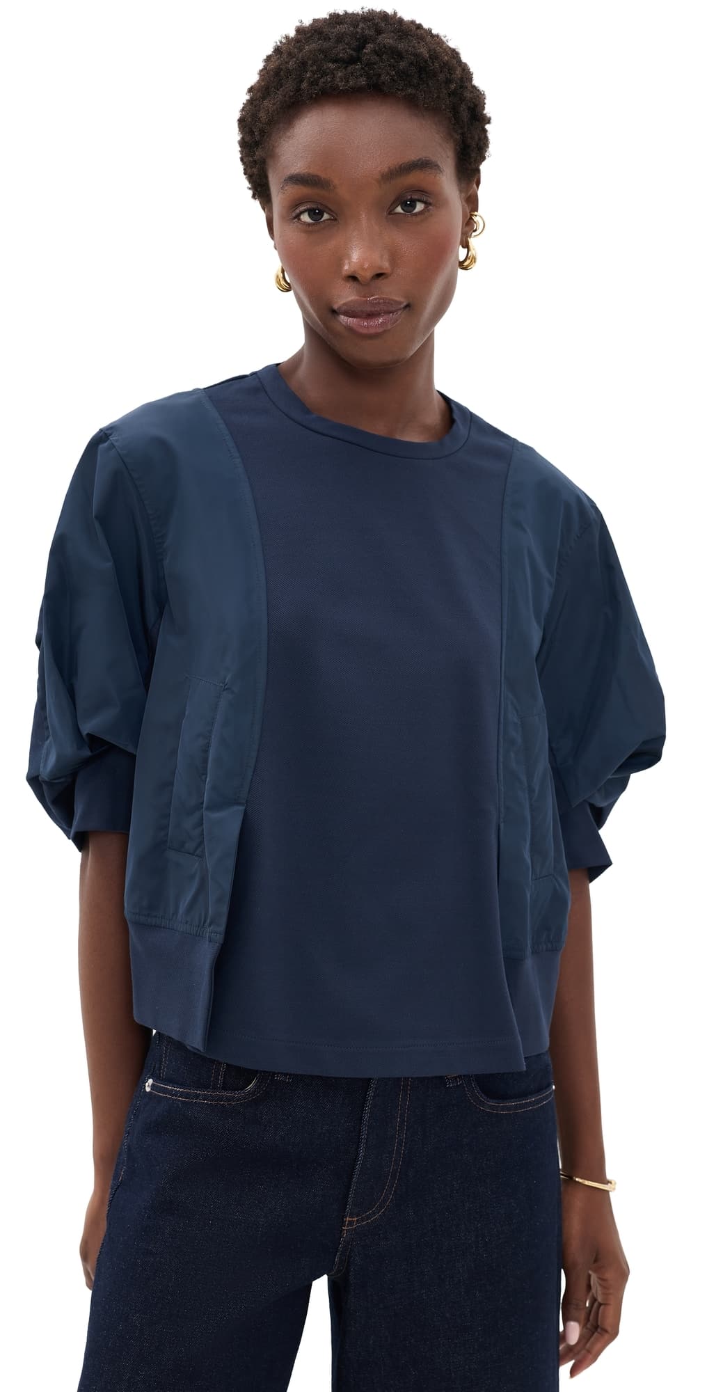 MEIMEIJ Flounce Top Pagent Blue