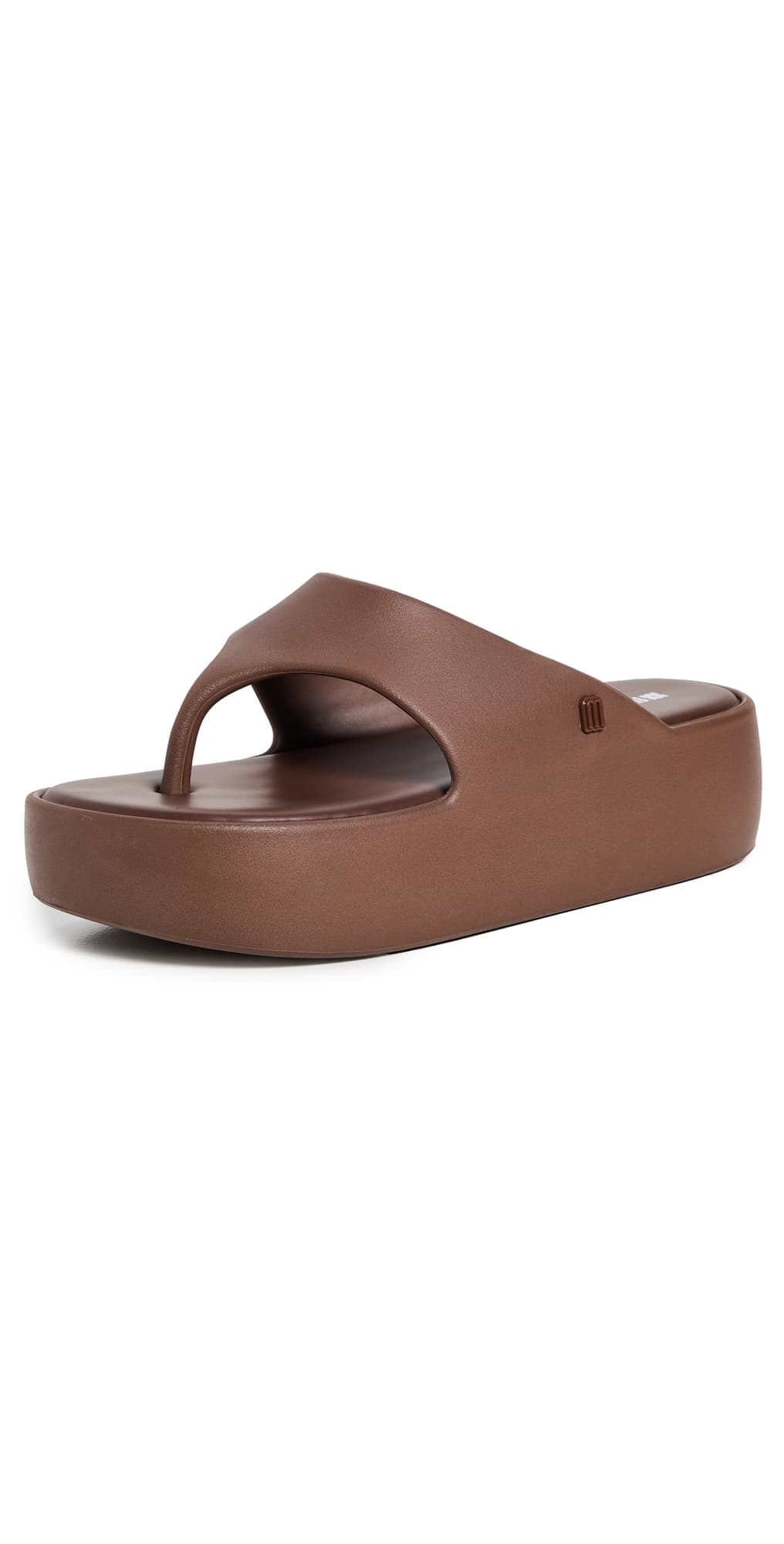 Melissa Free Platform Sandals Bronze