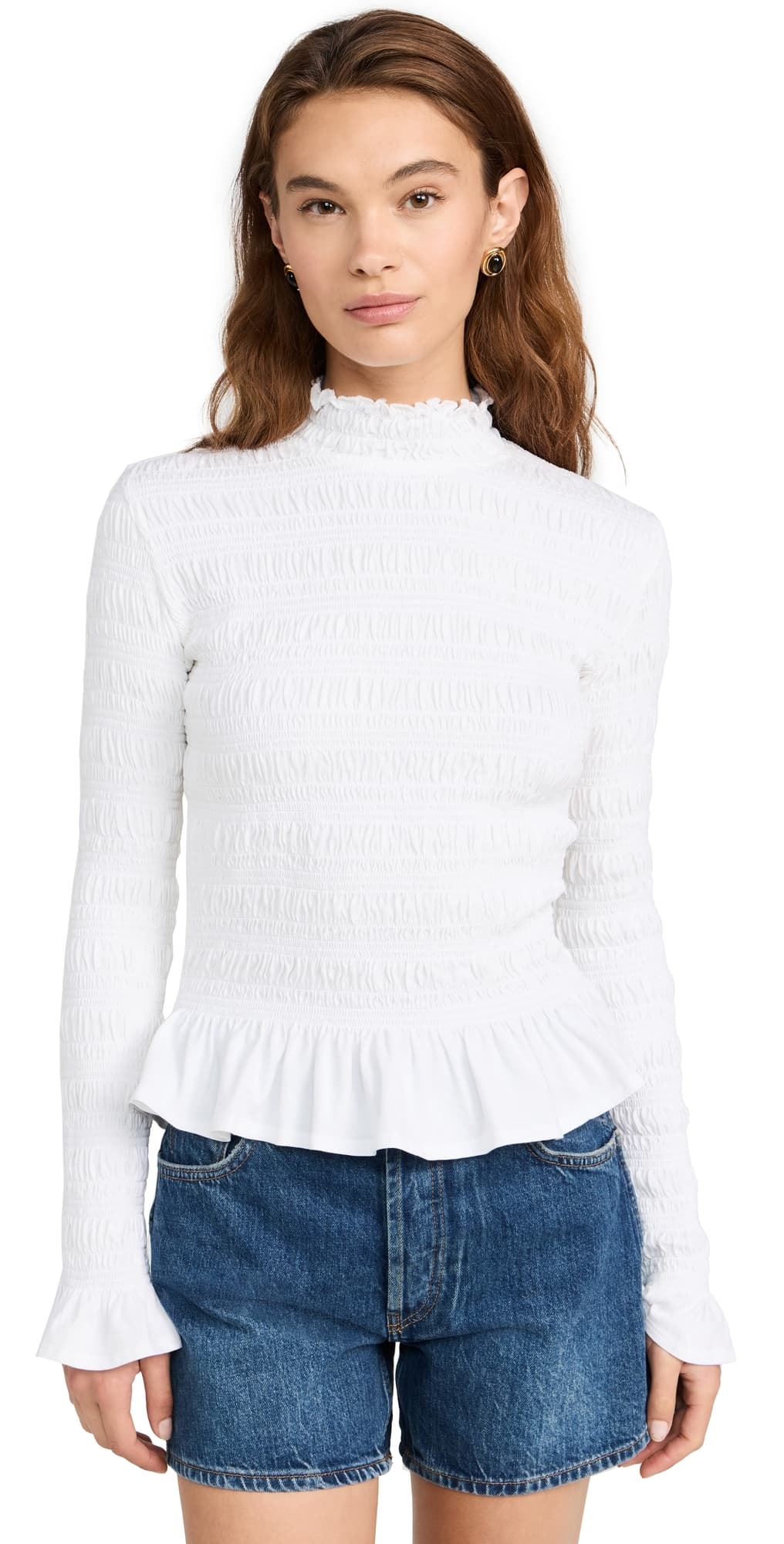 Merlette Kantor Jersey Top White