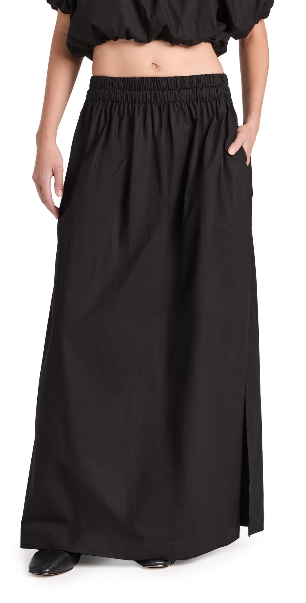 MIKOH Delia Maxi Skirt Night