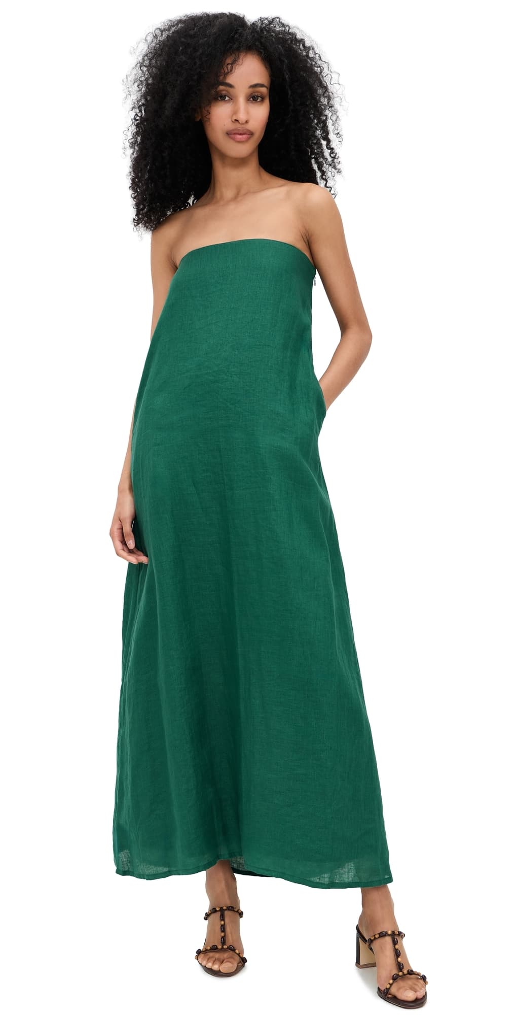 MIKOH Thani Maxi Dress Malachite