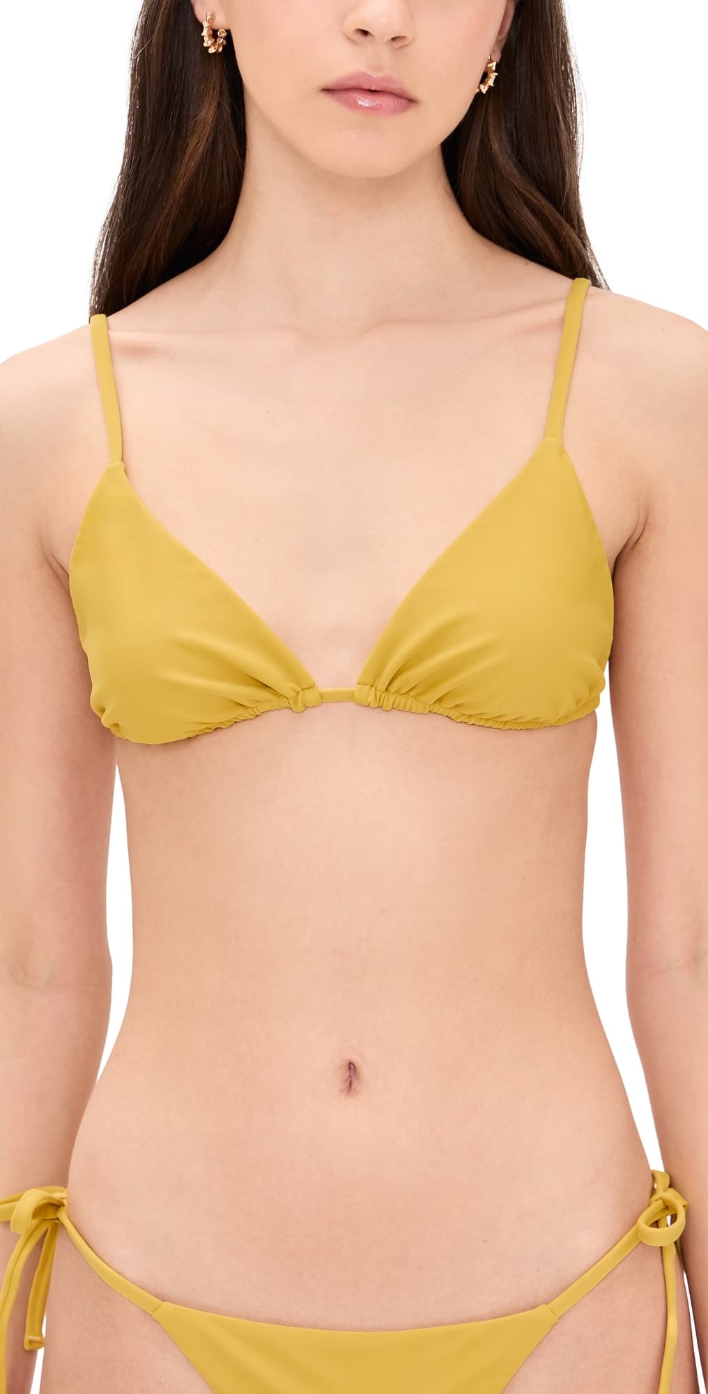 MIKOH Catalina Bikini Top Rattan