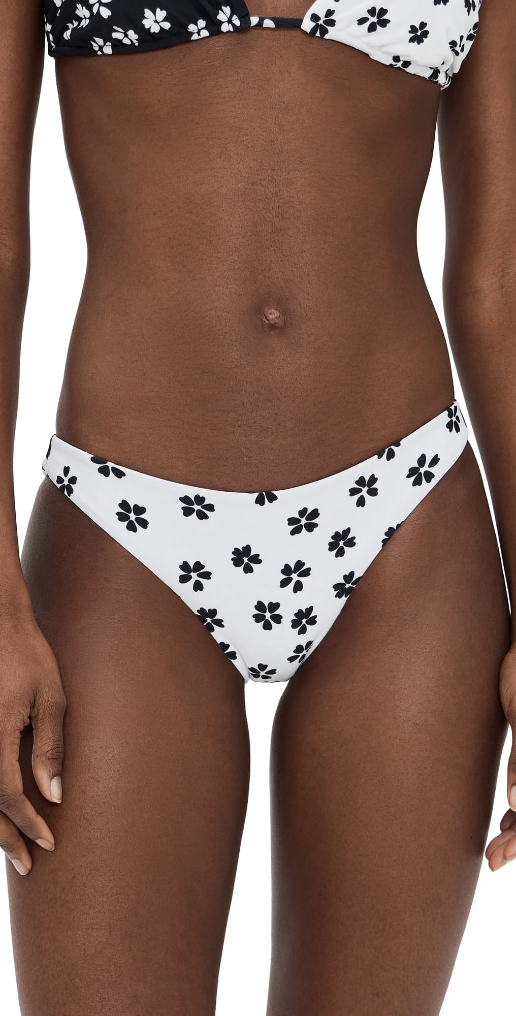 MIKOH Gaelle Bikini Bottoms Mixed Bloom