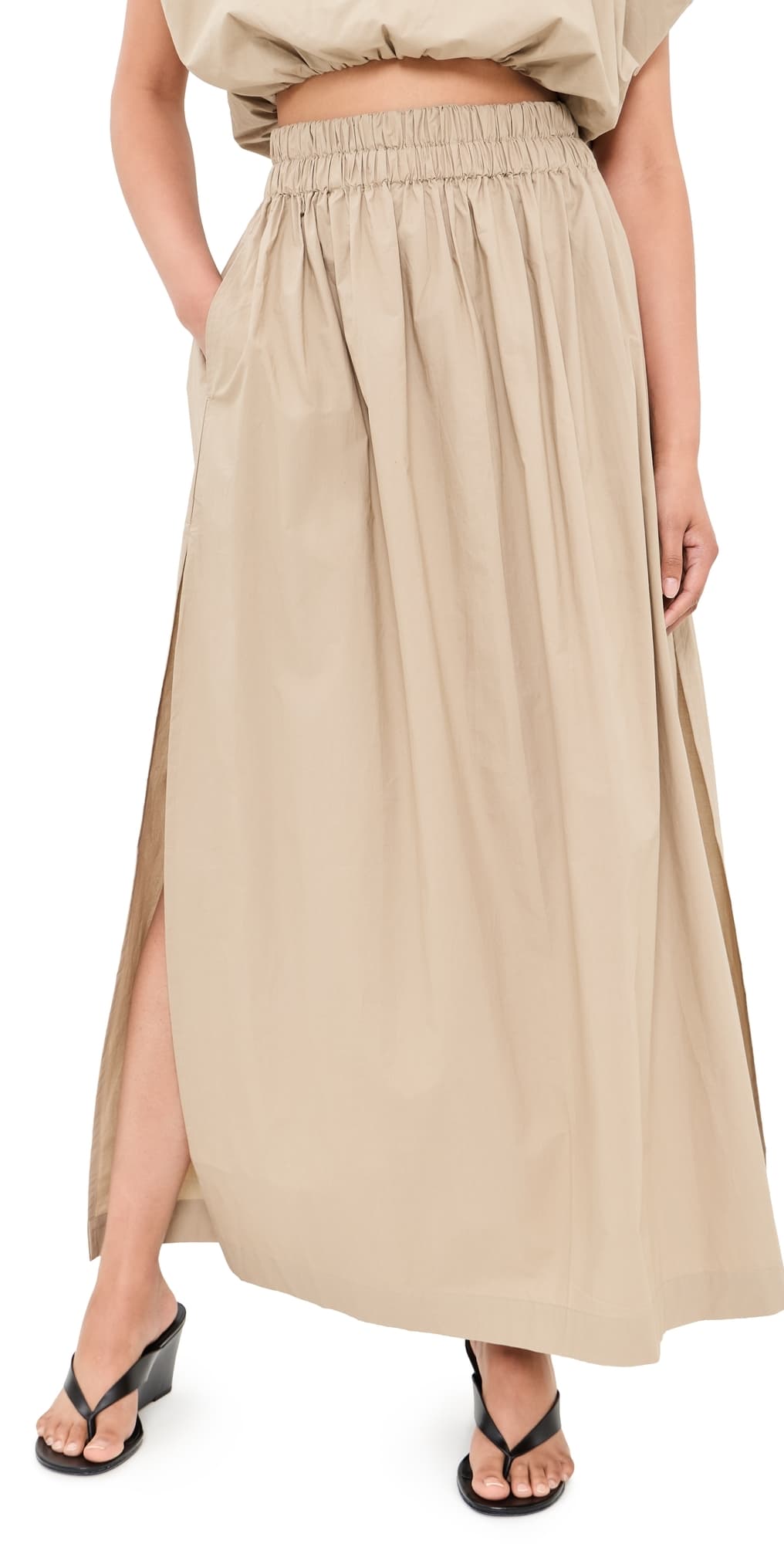 MIKOH Delia Skirt Sandy