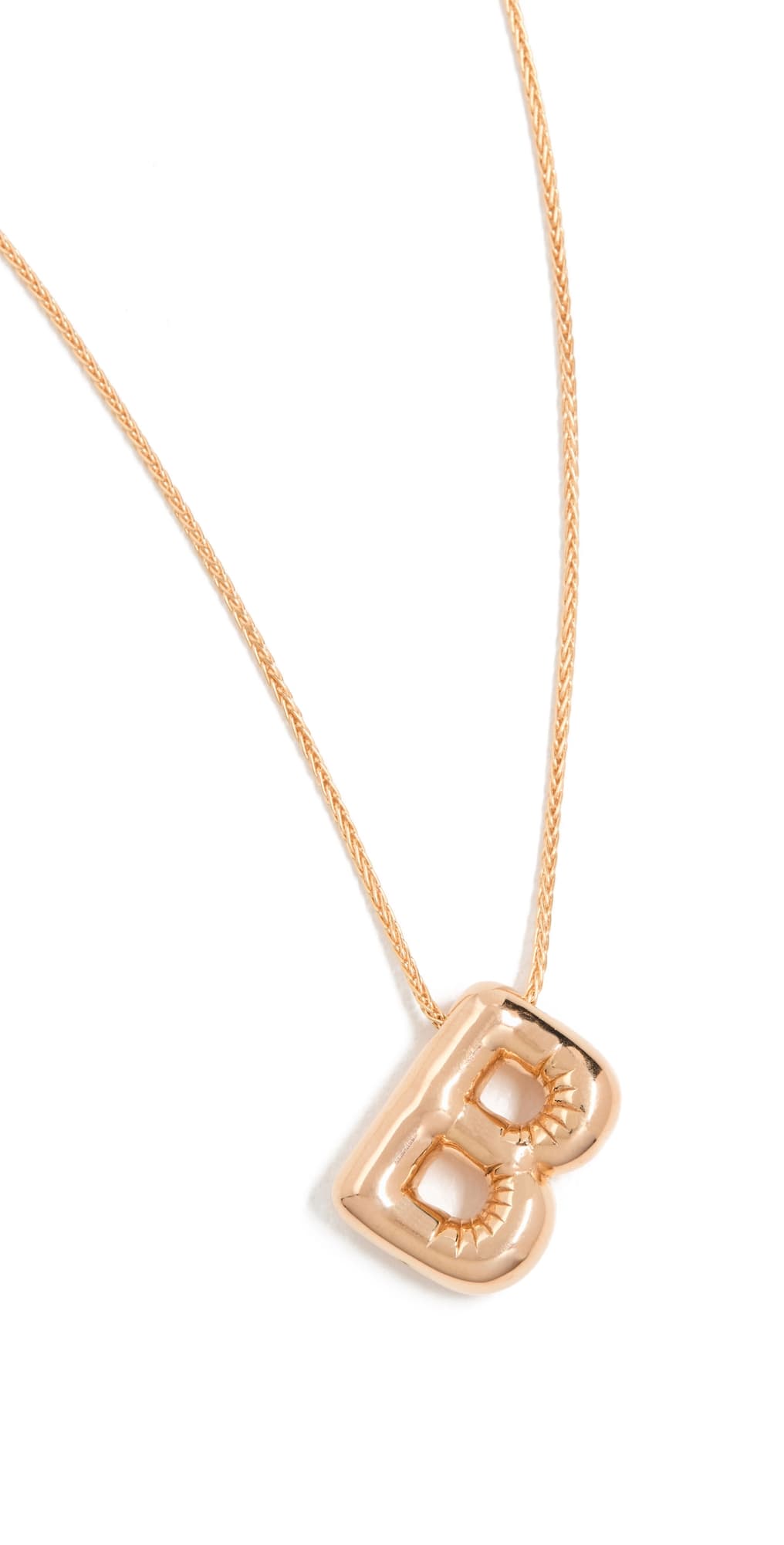 Maison Irem Balloon Initial Letter Necklace B · One Size