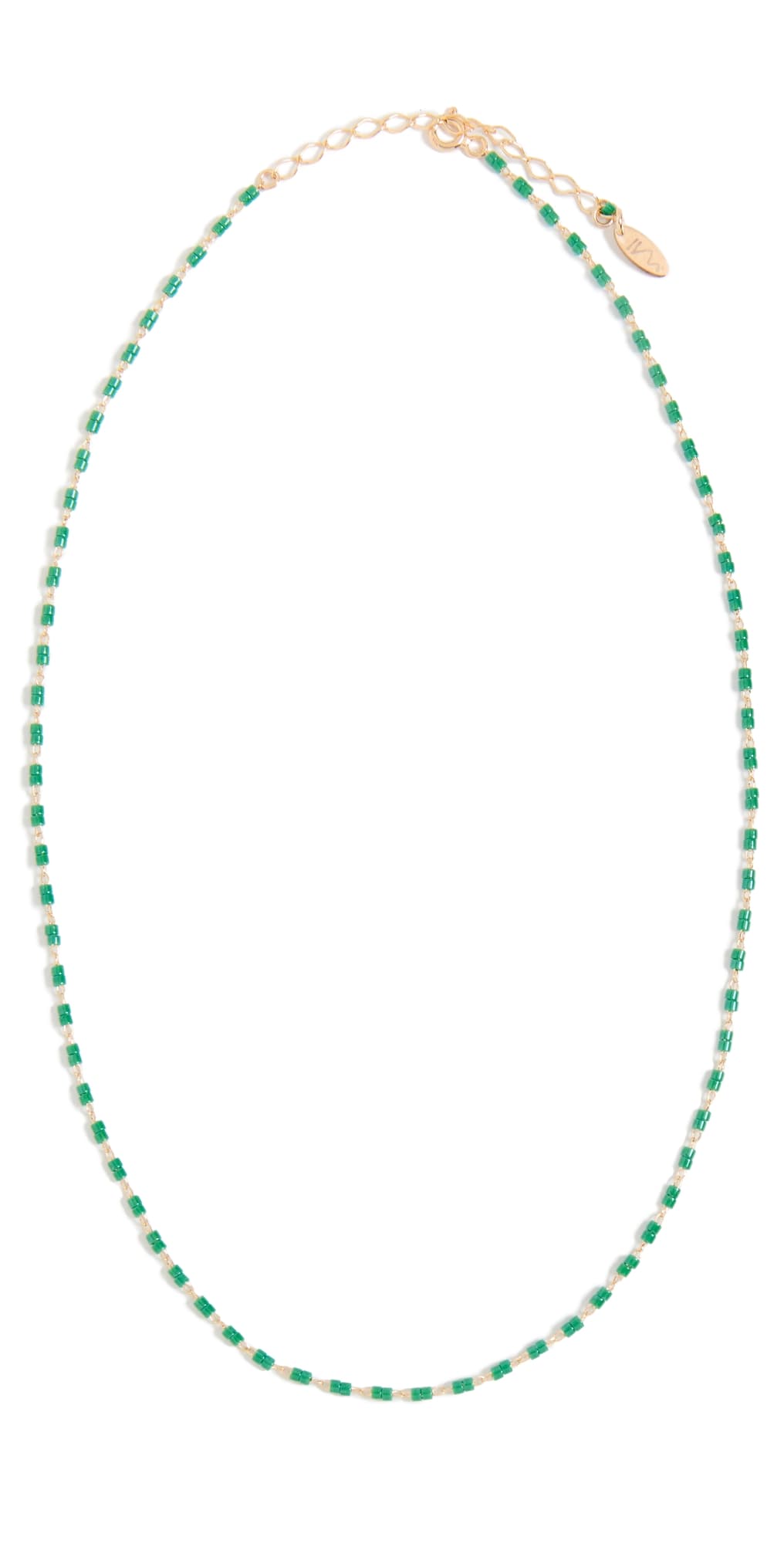 Maison Irem Necklace Beat it Green · One Size