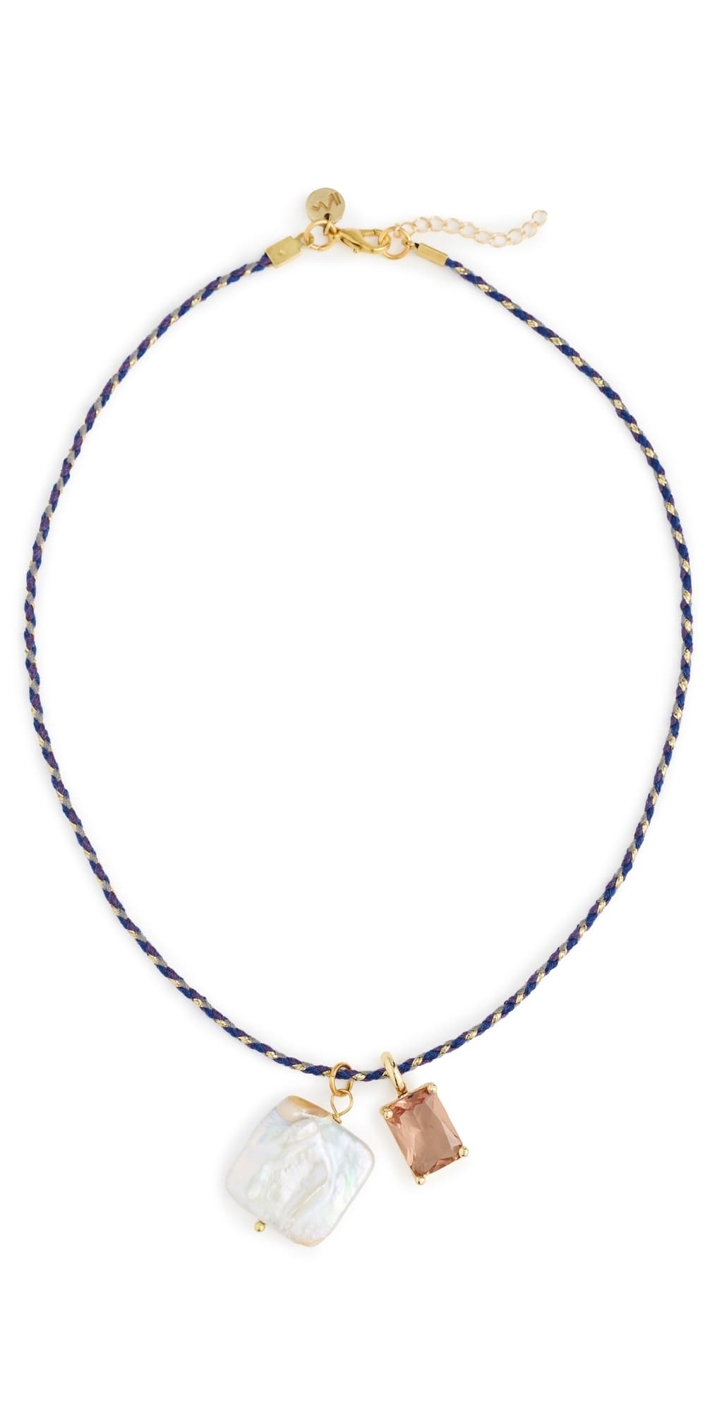 Maison Irem Shielda Necklace Blue
