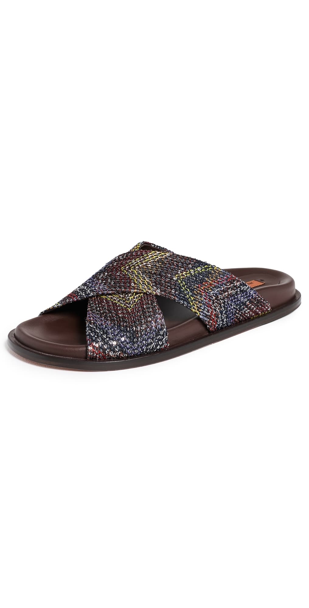 Missoni Viola Sandals Yellow Brown