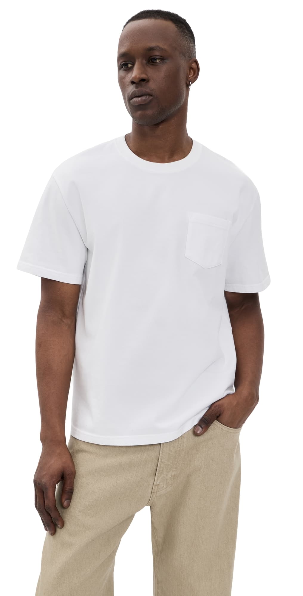 Marine Layer Relaxed Cloud 9 Jersey Tee White