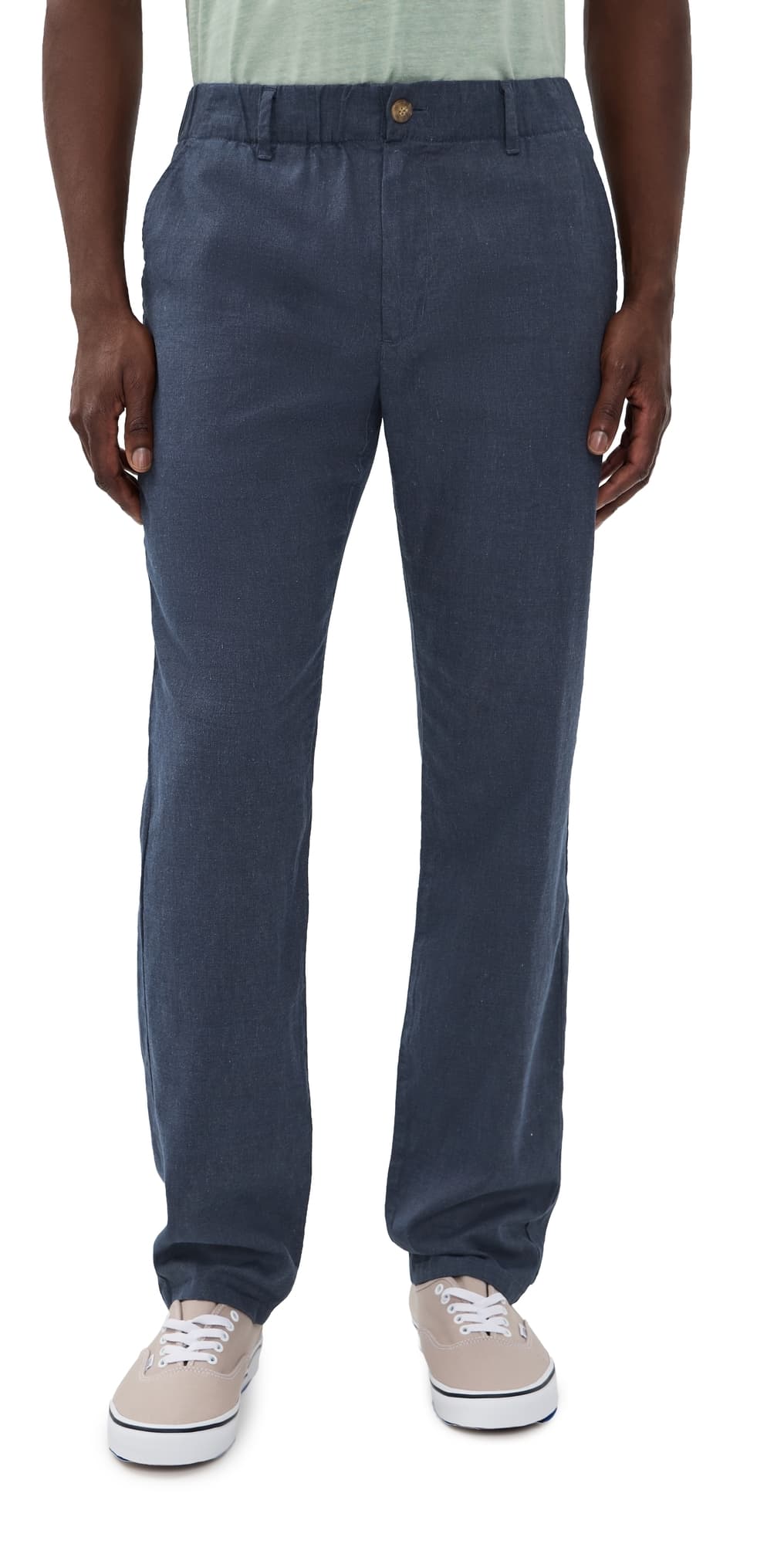Marine Layer Saturday Hemp Chino Pants Navy