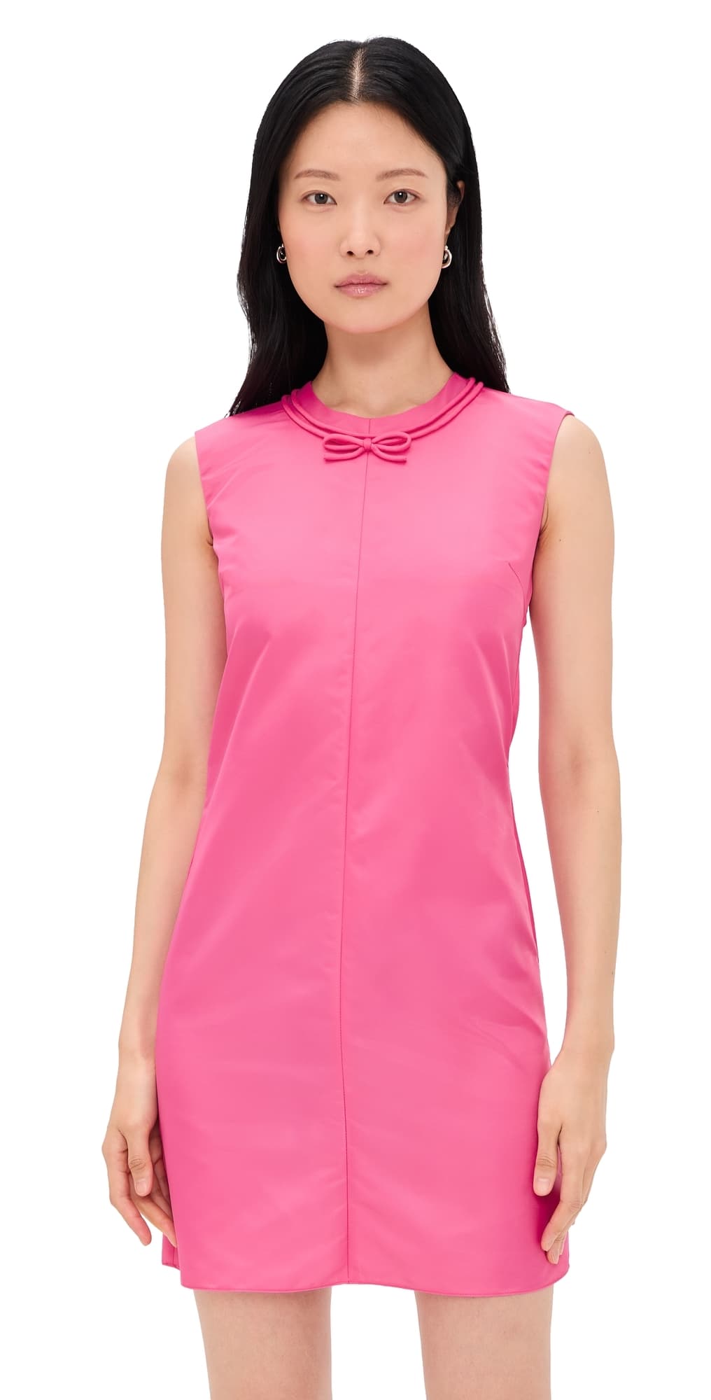 MM6 Maison Margiela Bow Mini Dress Pink