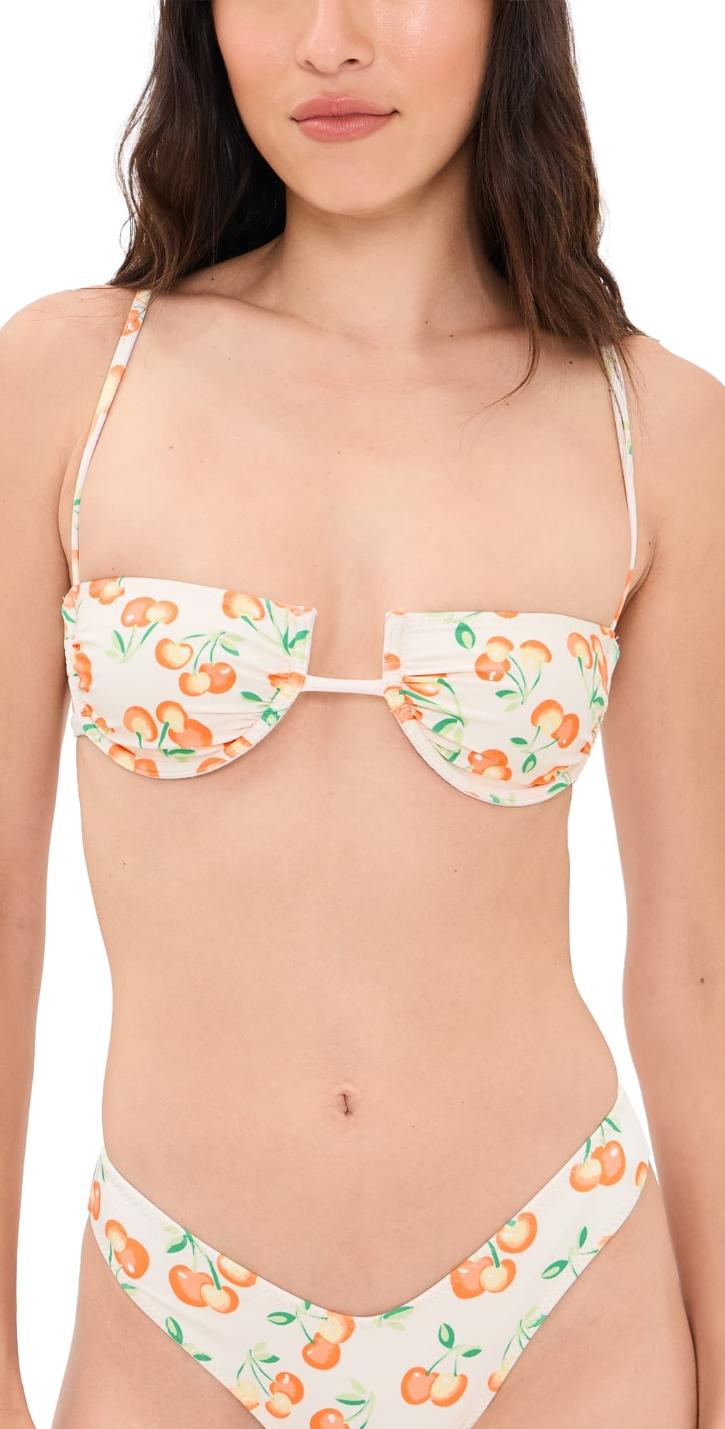 Montce Cherry Sherbet Simonette Bikini Top Cherry Sherbet