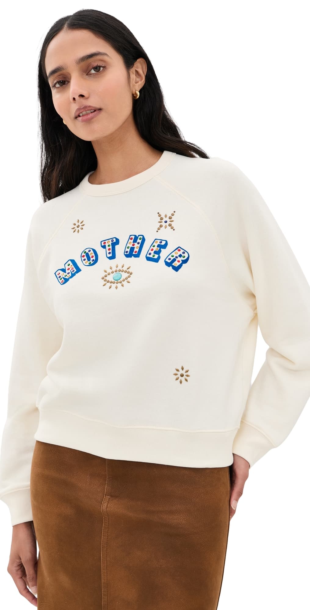 MOTHER The Concert Sweatshirt Starry Eyed