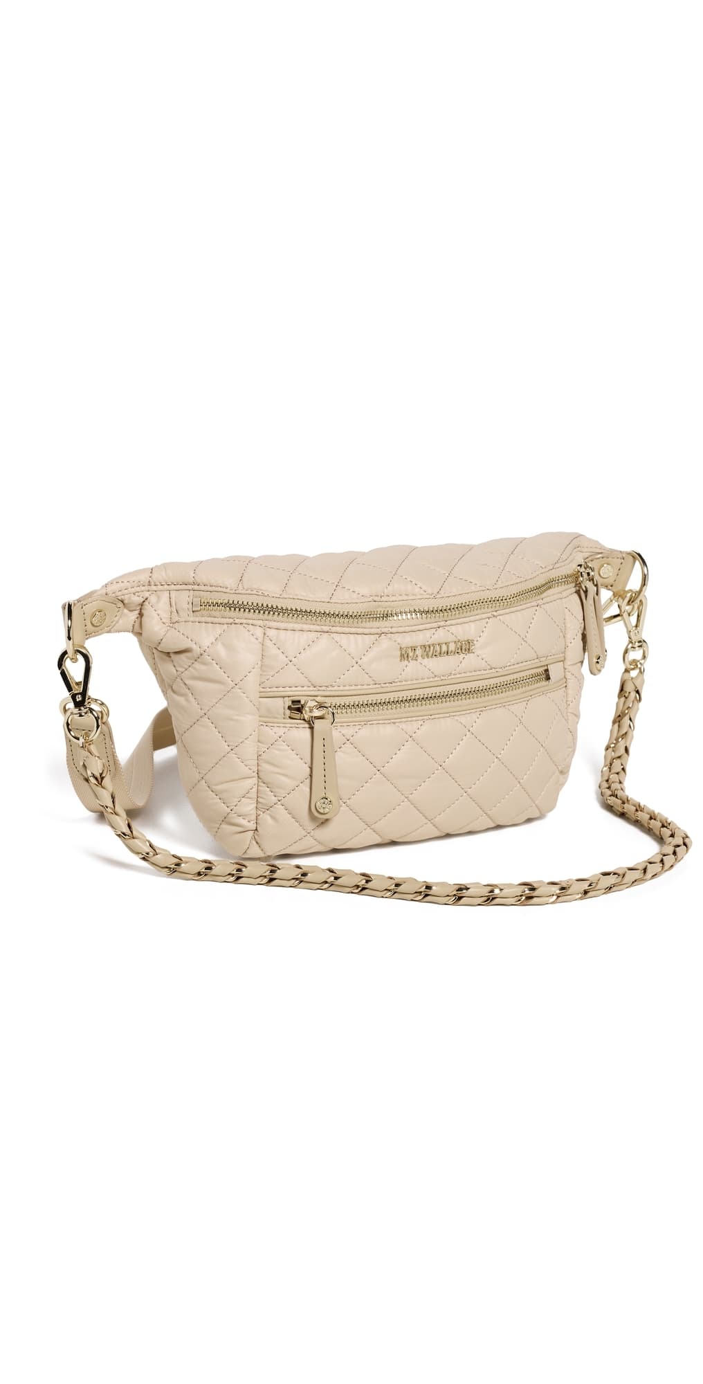 MZ Wallace Small Crosby Sling Bag Buff