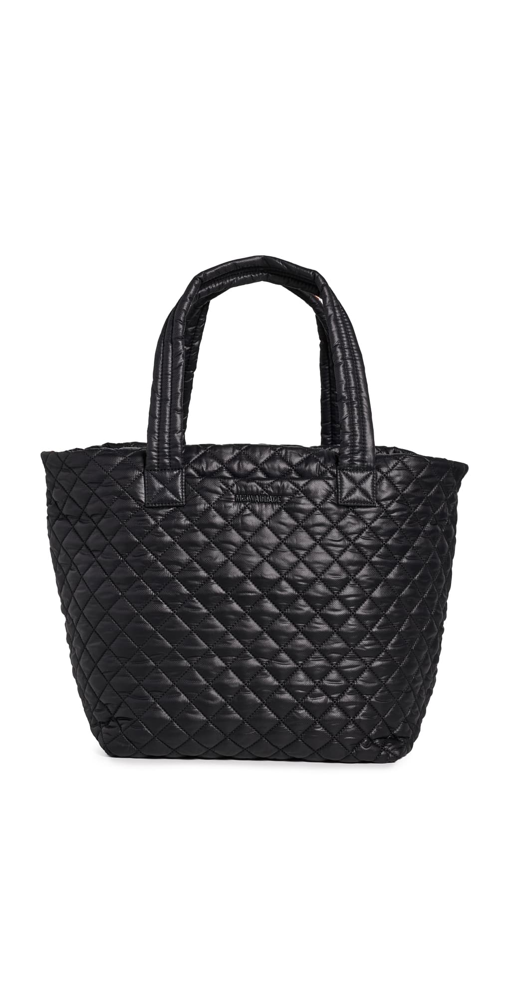 MZ Wallace Medium Metro Deluxe Tote Bag Black