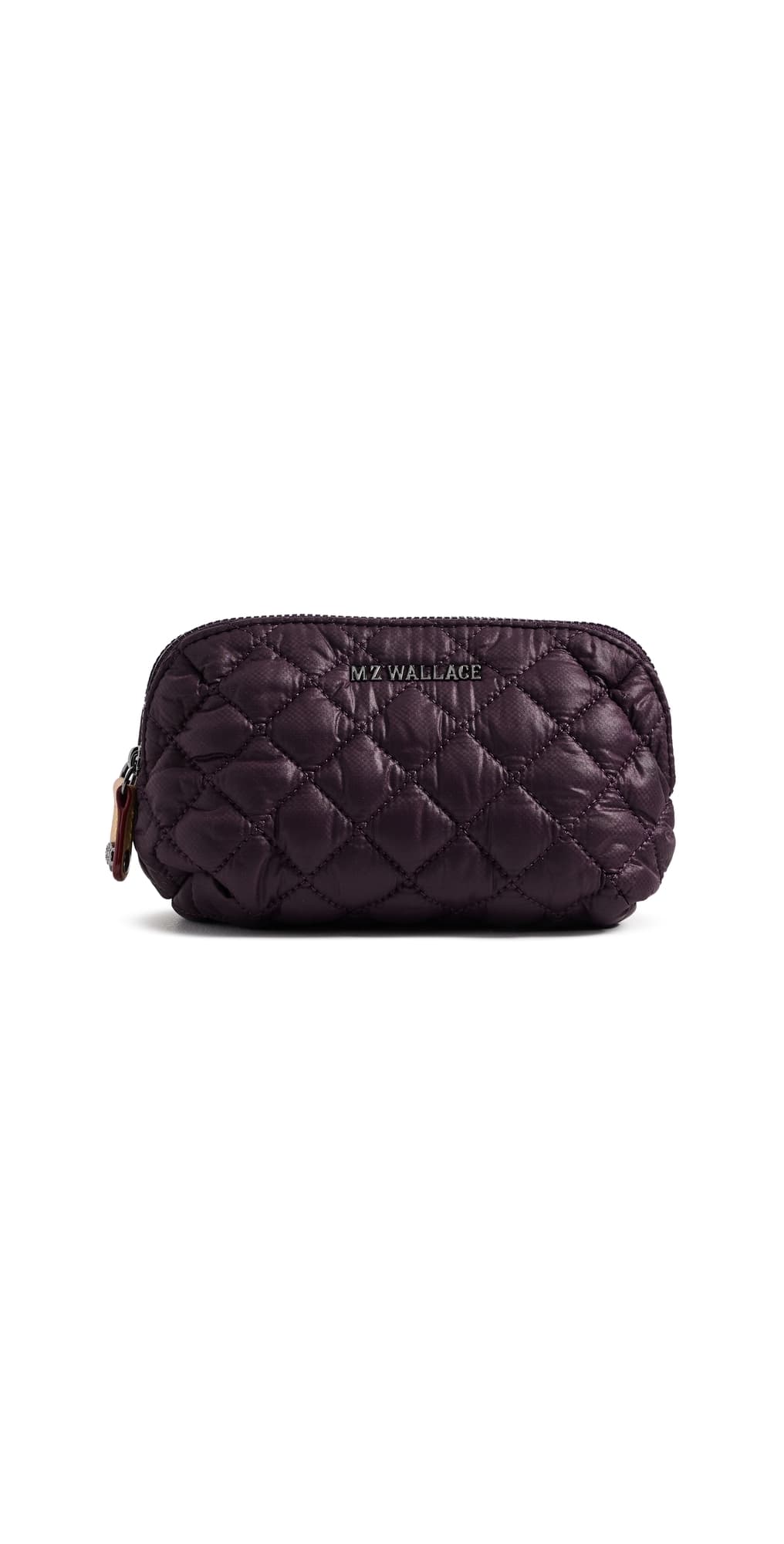 MZ Wallace Small Double Zip Cosmetic Bag Raisin · One Size