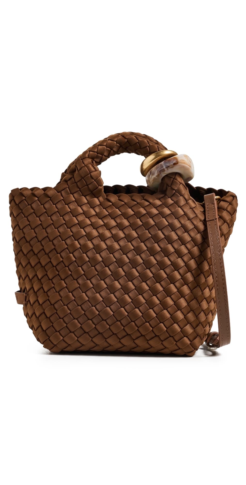 NAGHEDI St Barths Petit Tote Teak (Beads)