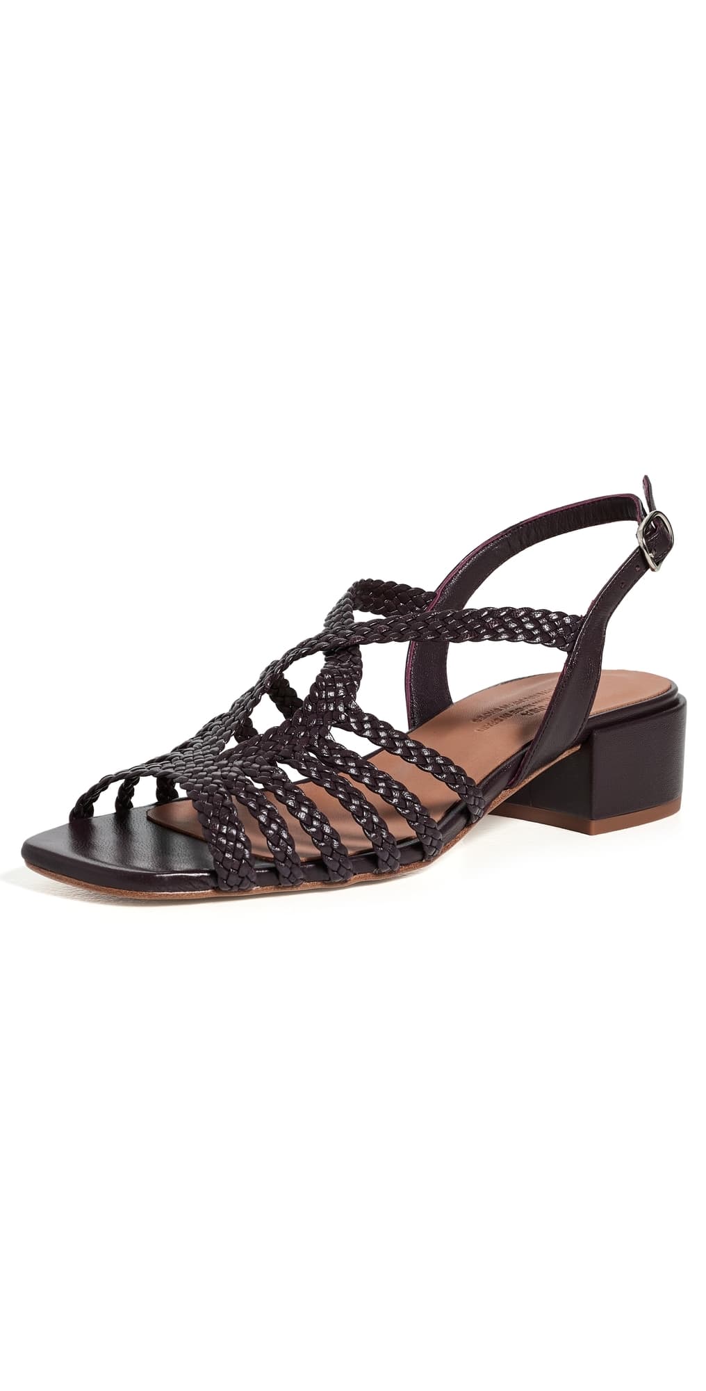 Naguisa Raco Sandals Eggplant
