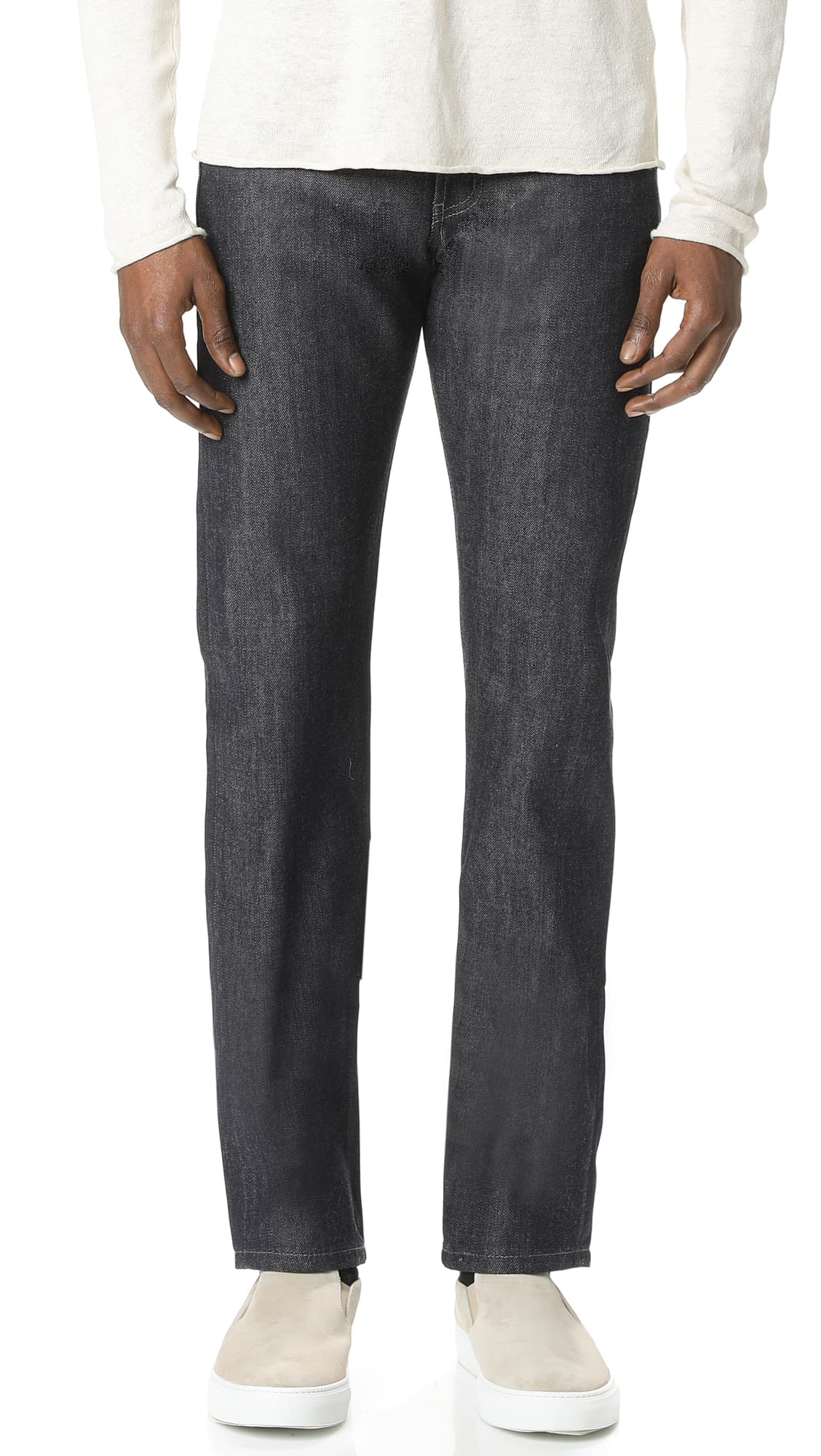 Naked & Famous Denim Weird Guy Indigo Selvedge Jeans Indigo
