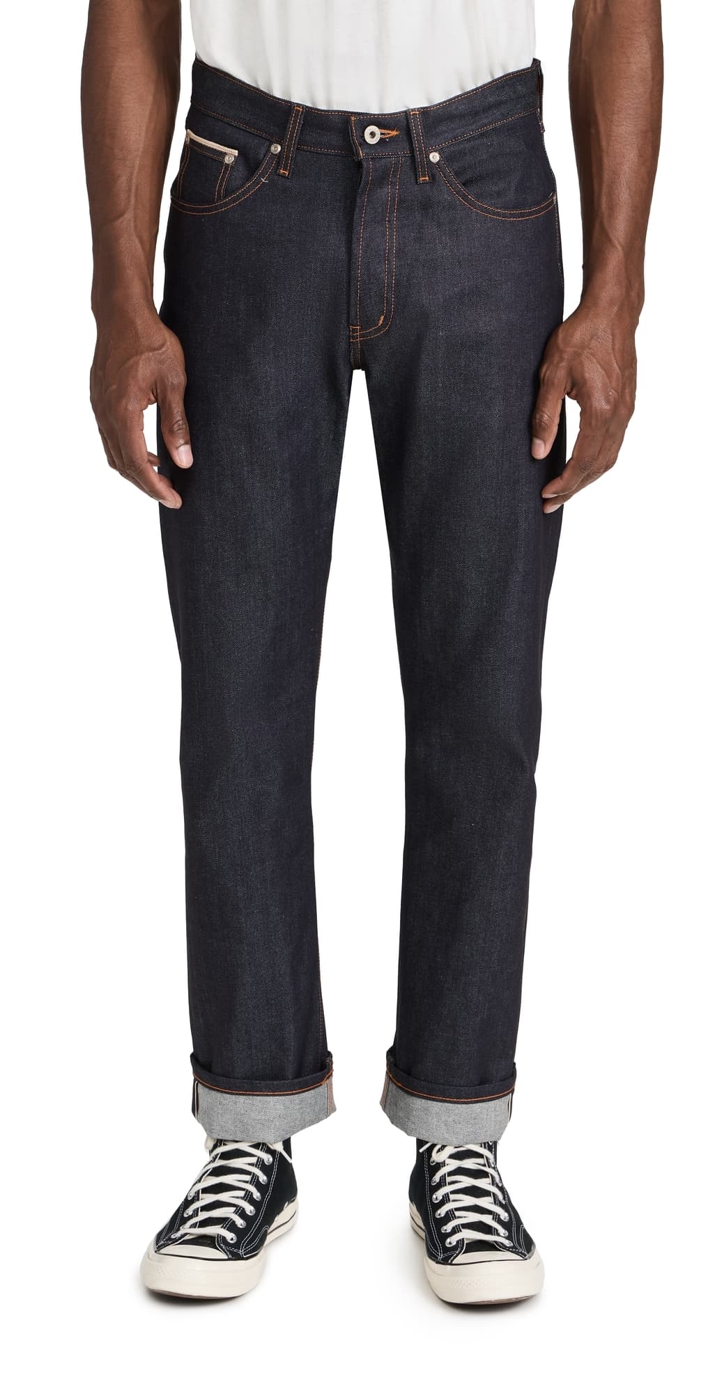 Naked & Famous Denim True Guy 11oz Stretch Selvedge Jeans Indigo