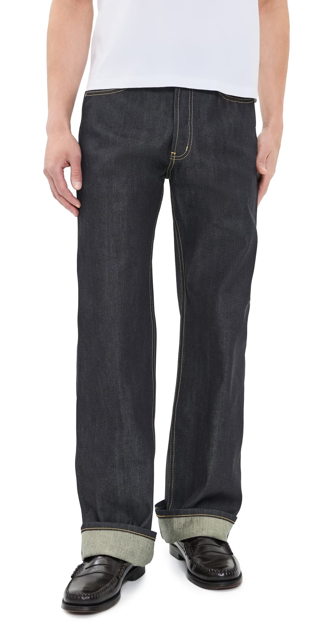 Naked & Famous Denim Strong Guy Guardian 2 Jeans Indigo
