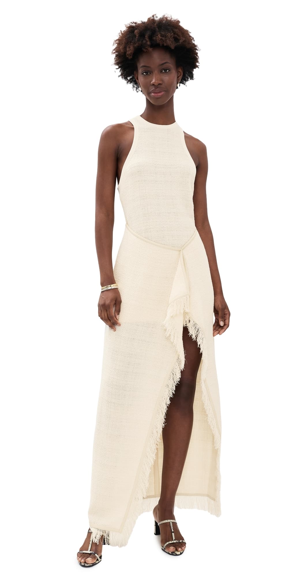 Nanushka Rayen Dresses Ivory