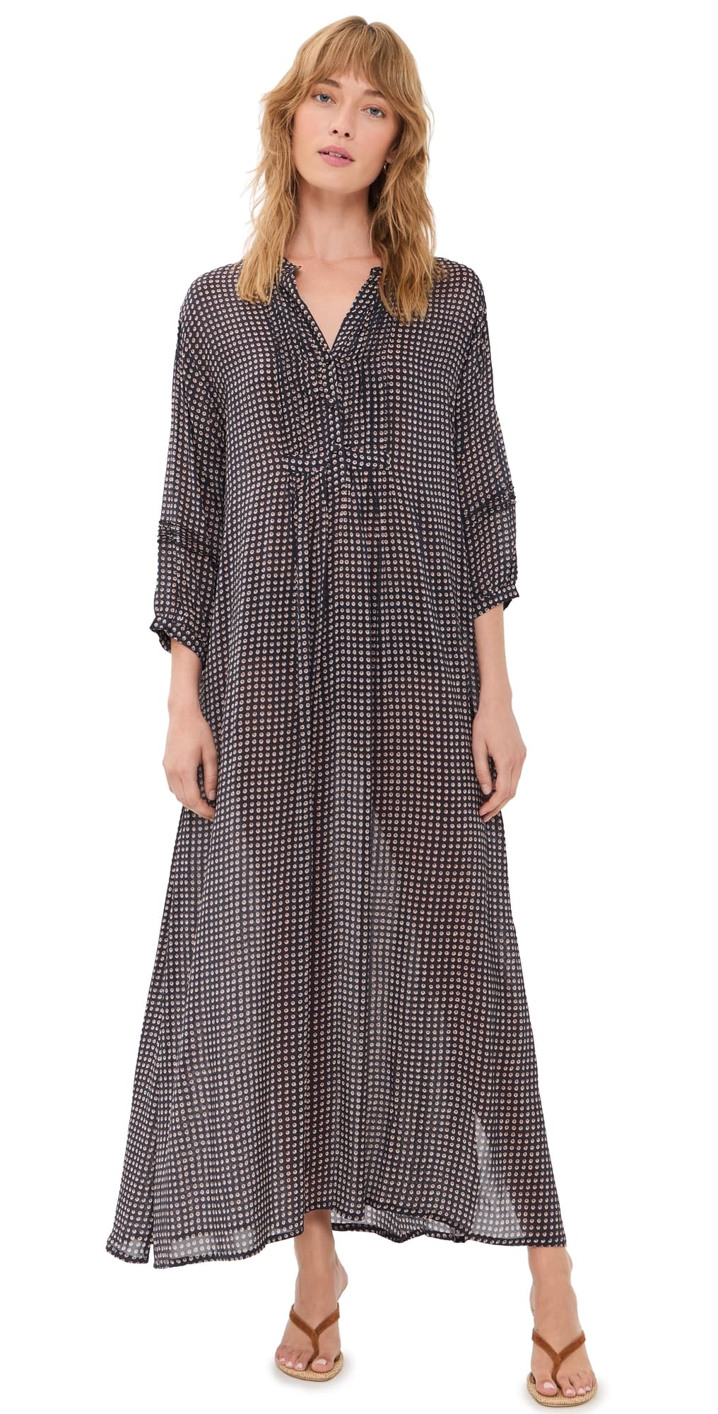 Natalie Martin Collection Sammie Maxi Dress Martini Caviar